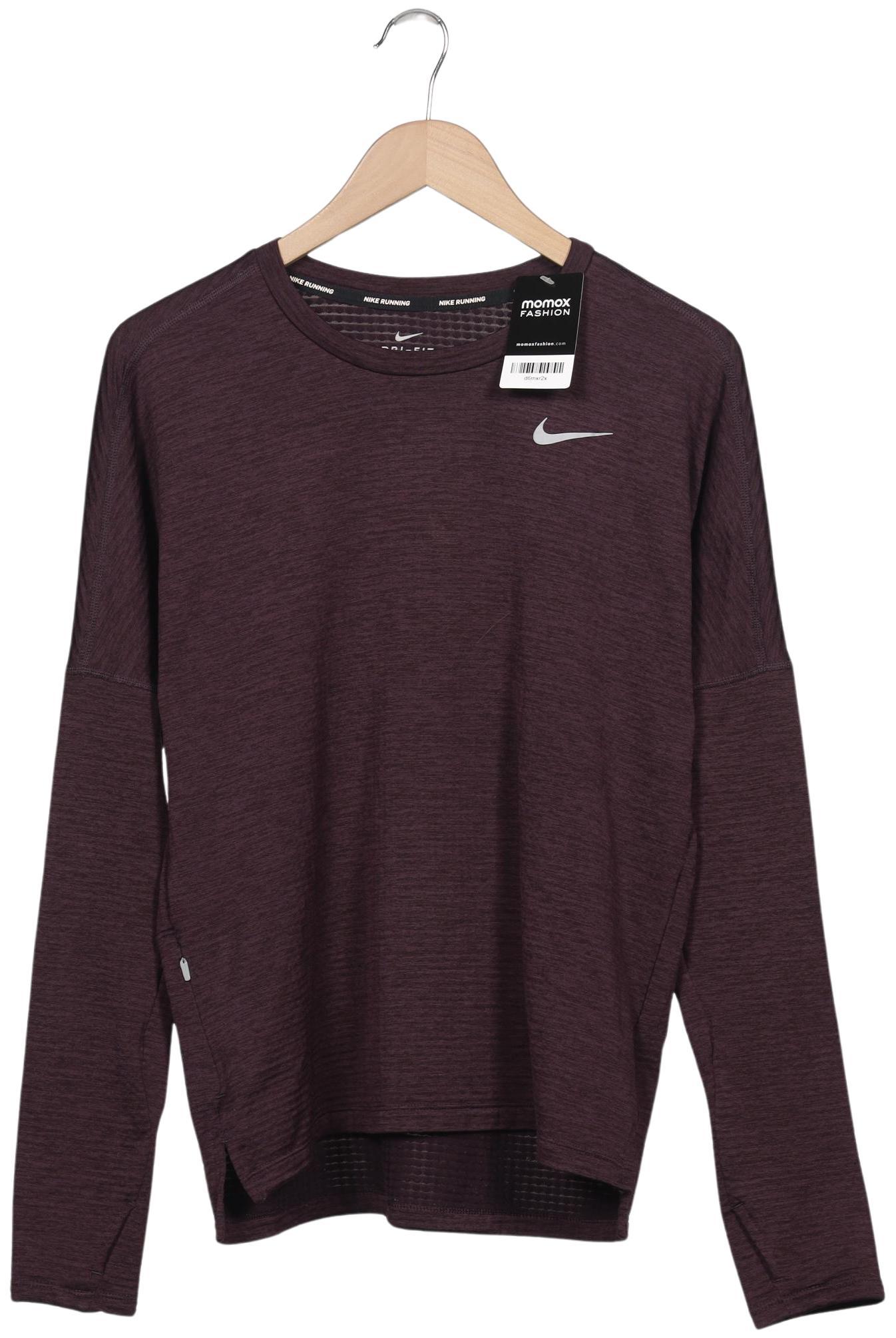 Nike Running Damen Sweatshirt, bordeaux, Gr. 38