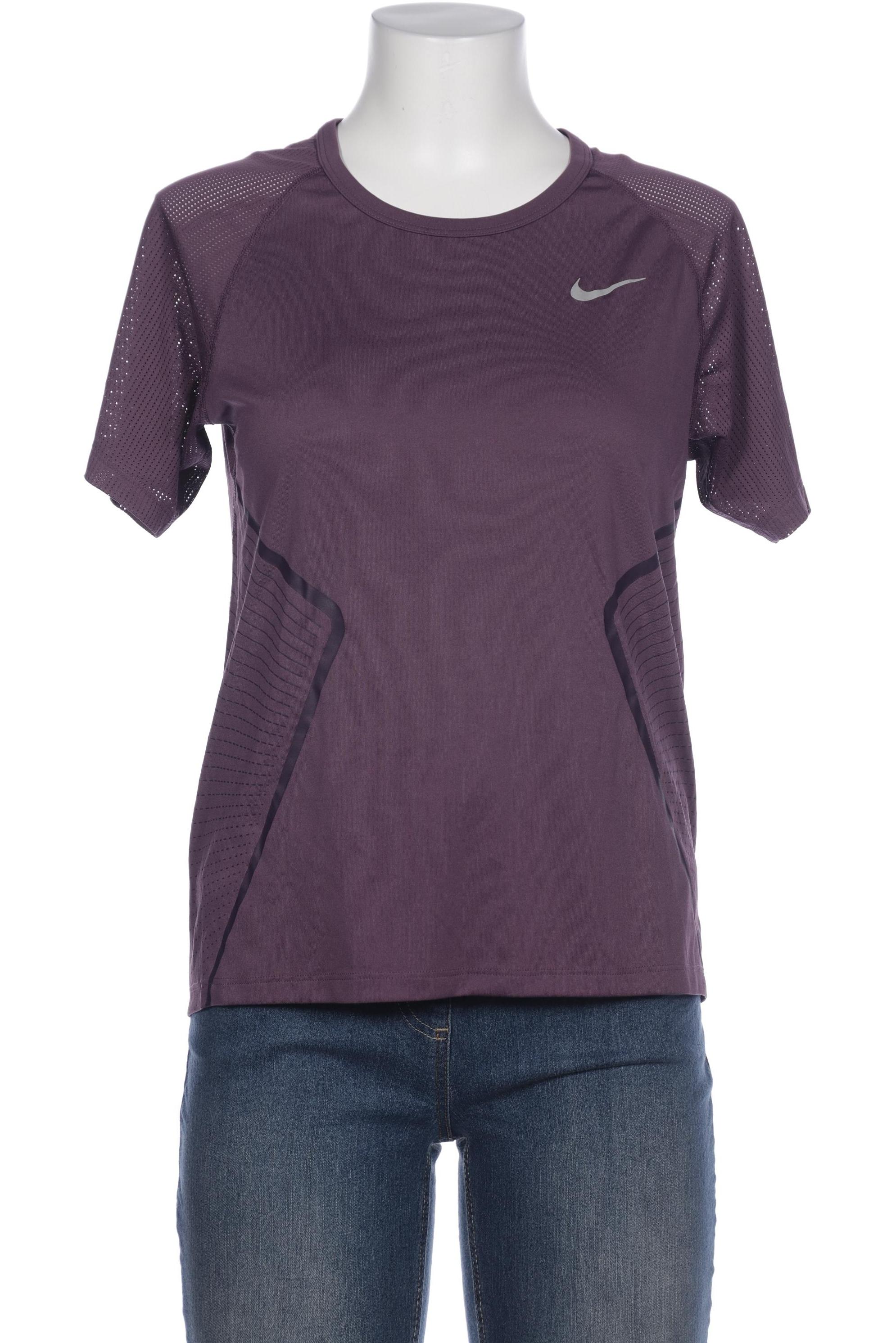 Nike Running Damen T-Shirt, bordeaux, Gr. 38