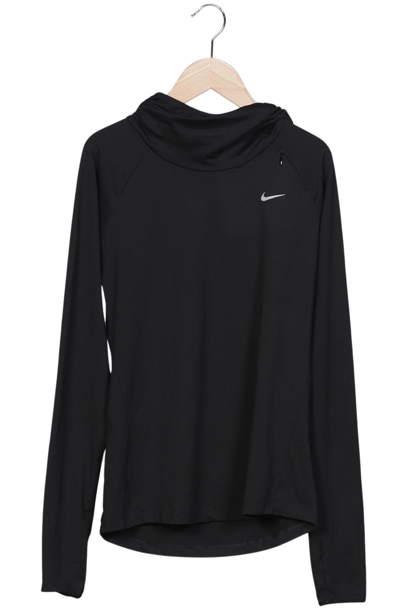 Nike Running Damen Langarmshirt, schwarz, Gr. 36