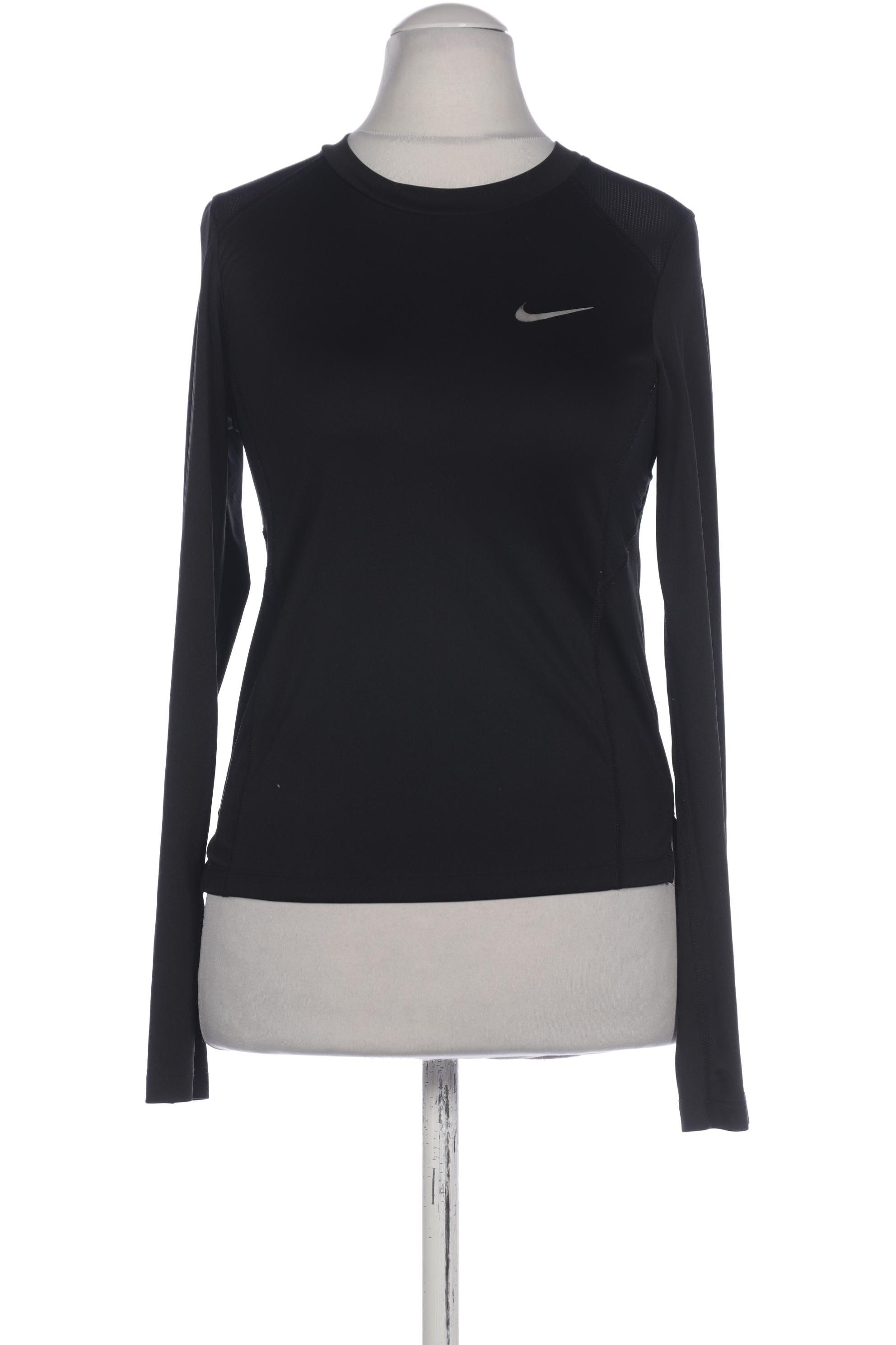 Nike Running Damen Langarmshirt, schwarz, Gr. 38