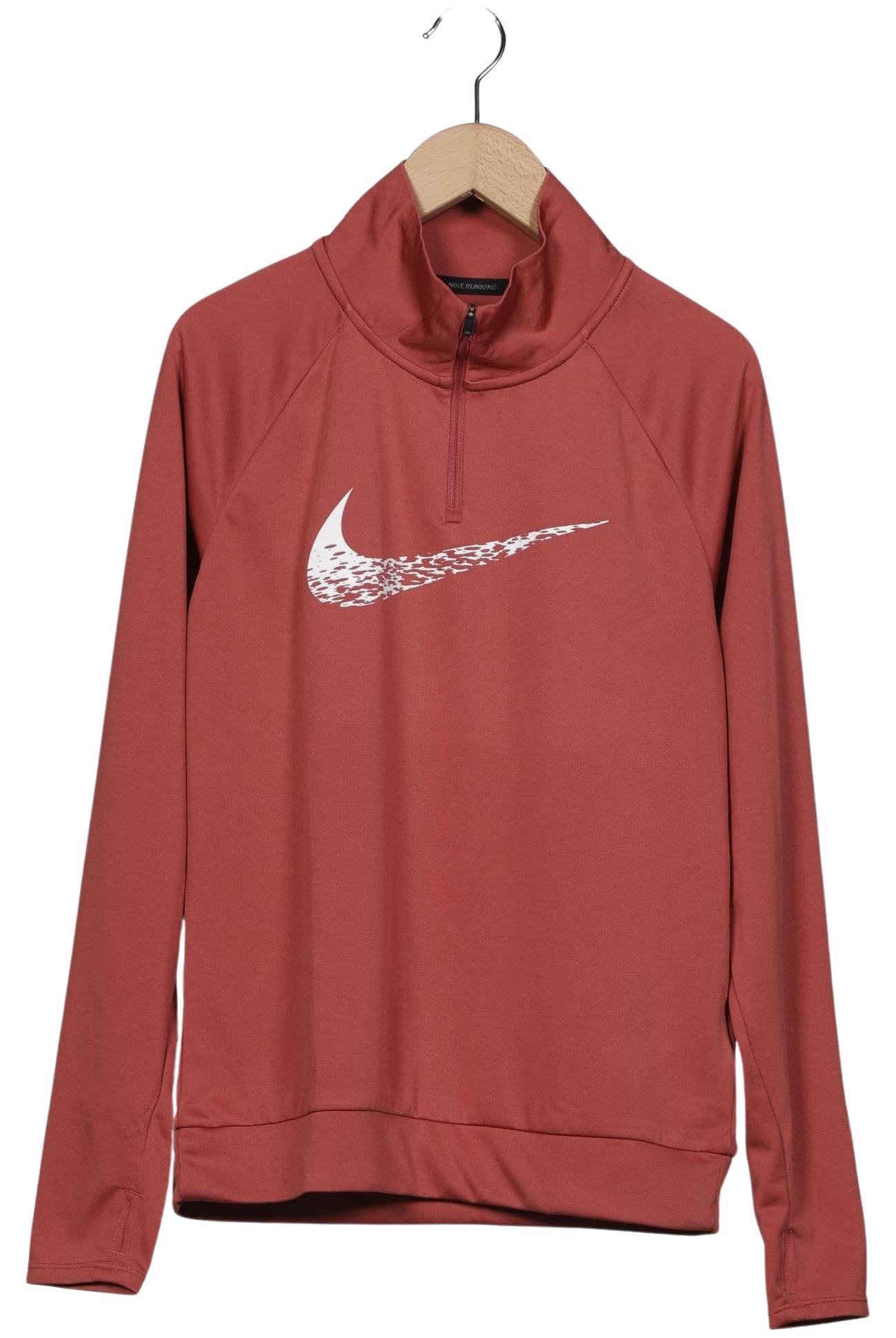 Nike Running Damen Langarmshirt, rot, Gr. 34