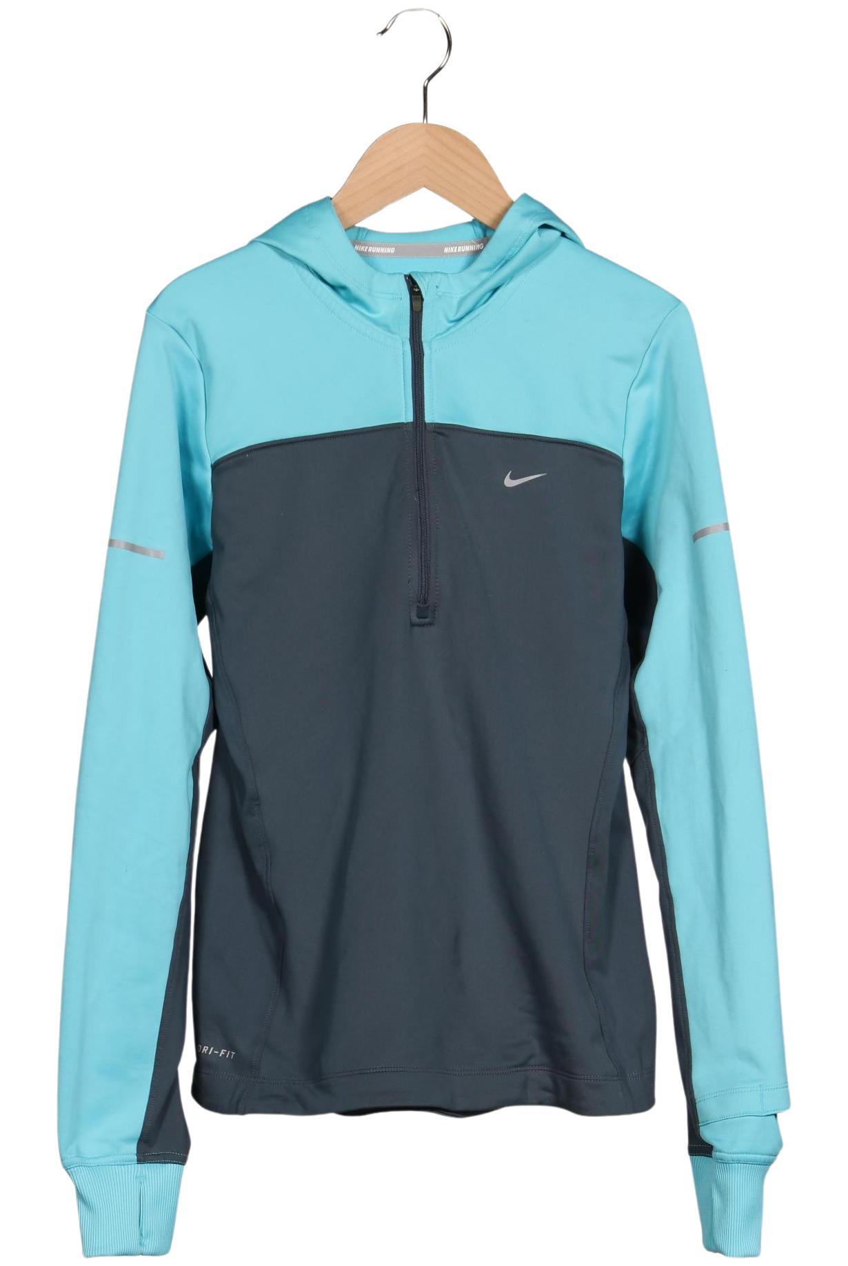 Nike Running Damen Kapuzenpullover, grau, Gr. 36