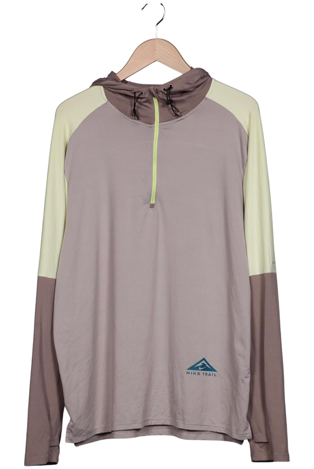 Nike Running Herren Kapuzenpullover, beige, Gr. 52