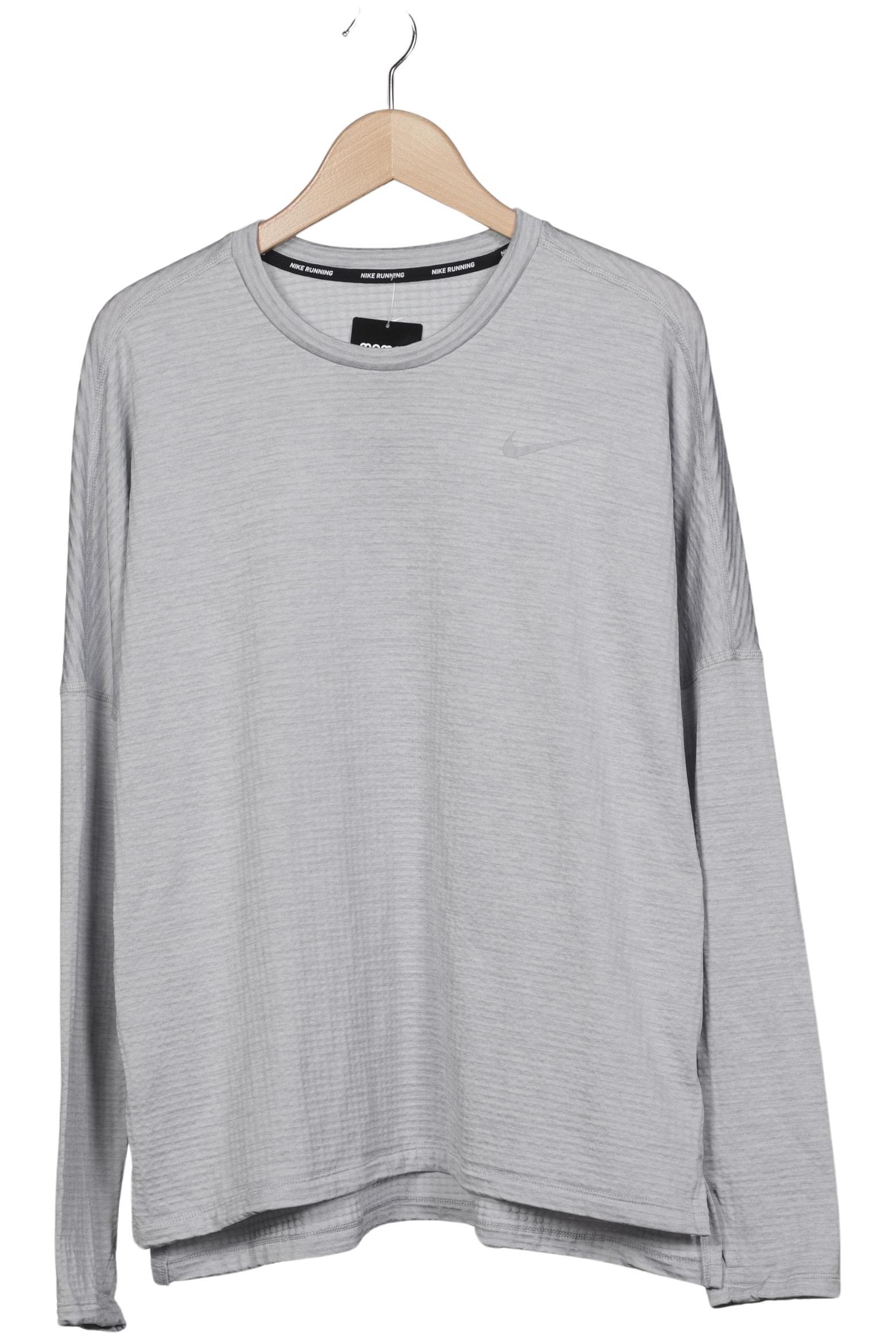 Nike Running Herren Langarmshirt, grau, Gr. 54