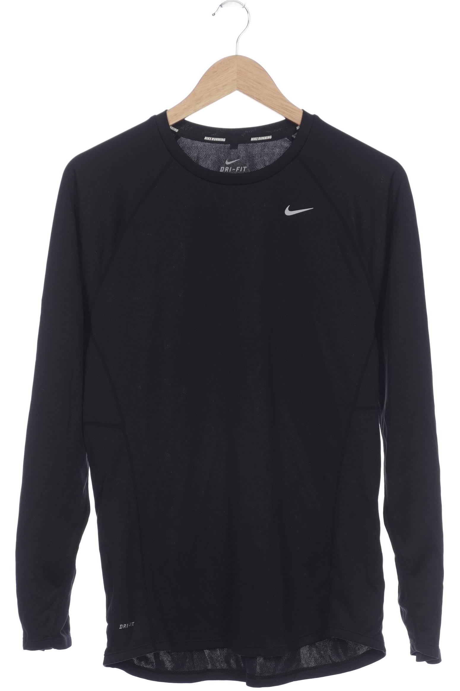 Nike Running Herren Langarmshirt, schwarz, Gr. 48