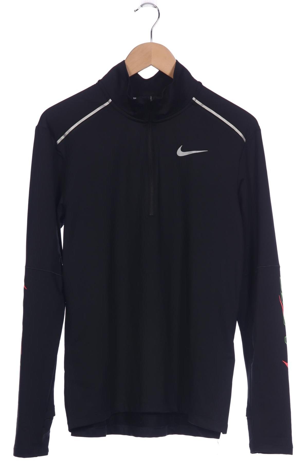 Nike Running Herren Langarmshirt, schwarz, Gr. 48