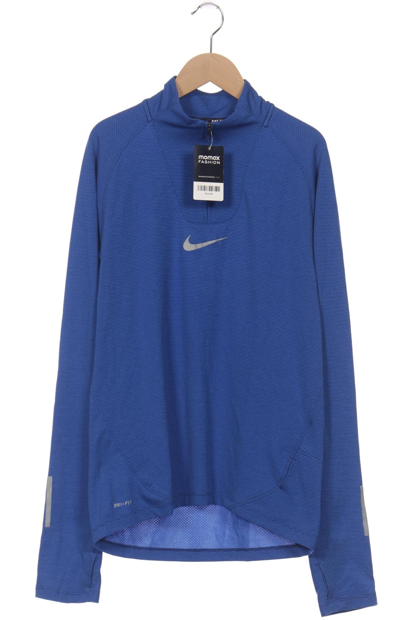 Nike Running Herren Langarmshirt, blau, Gr. 48