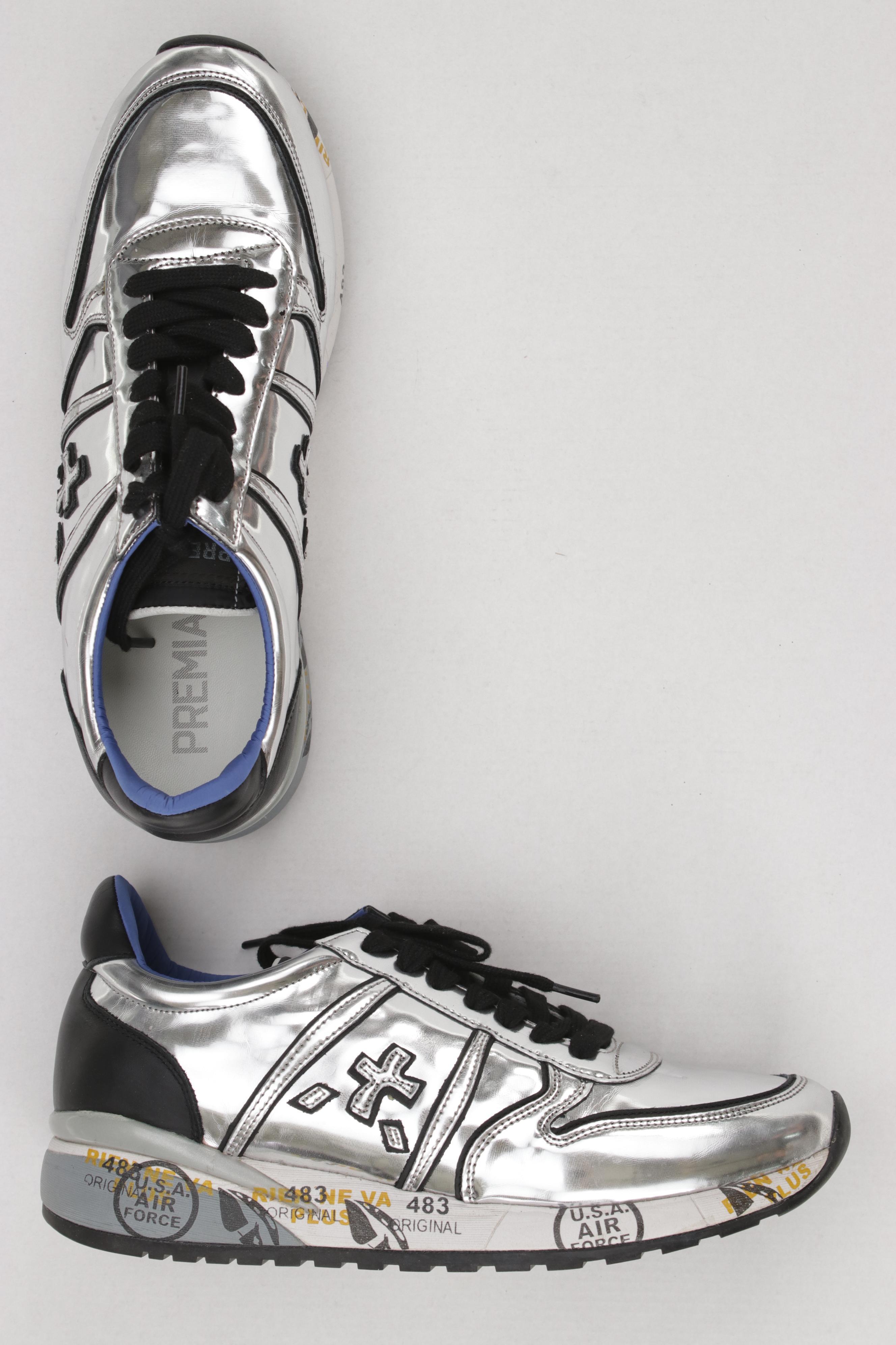 Premiata Damen Sneakers, silber, Gr. 39