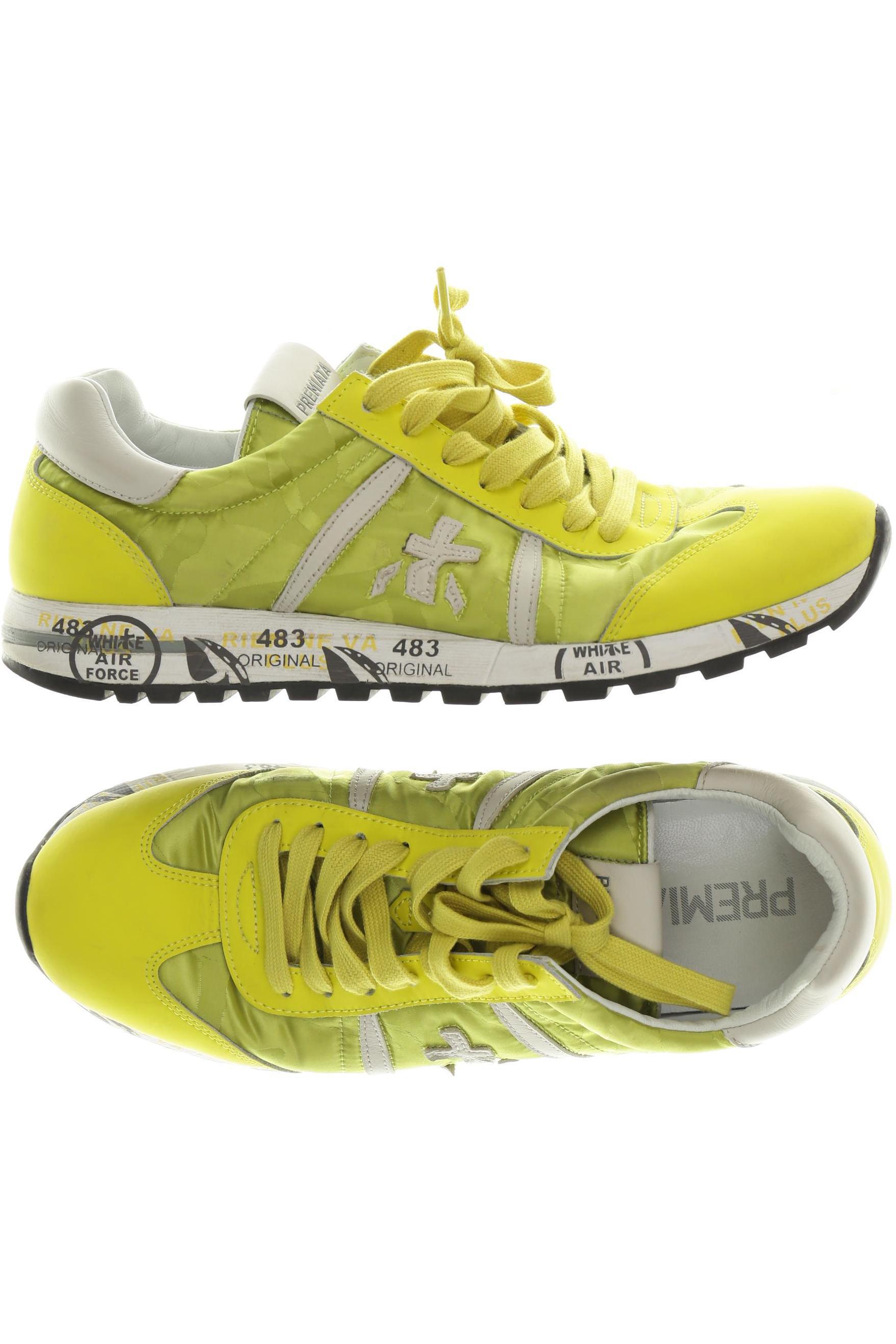 Premiata Herren Sneakers, gelb, Gr. 40