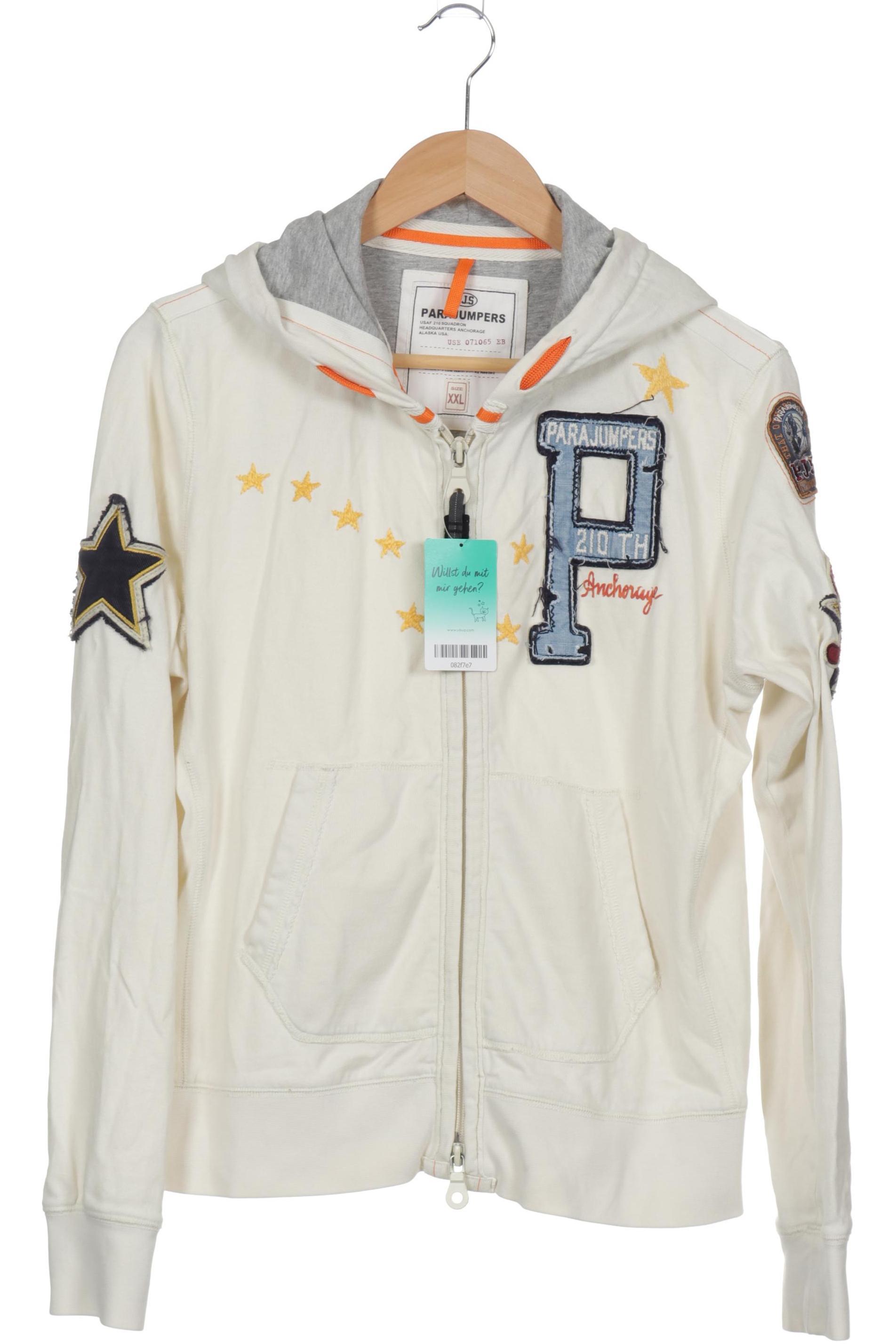 Parajumpers Damen Kapuzenpullover, weiß, Gr.