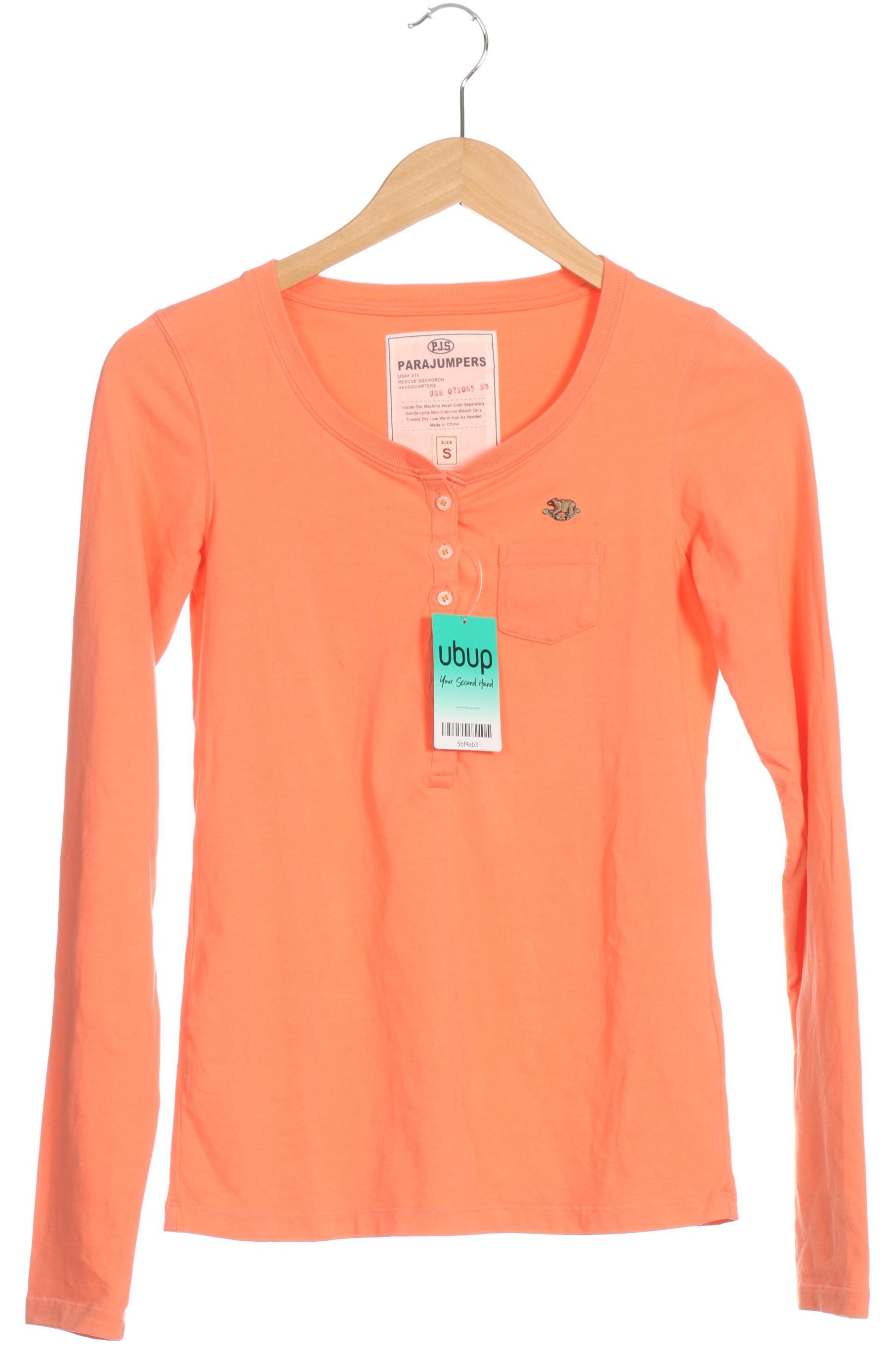 Parajumpers Damen Langarmshirt, orange, Gr. 36