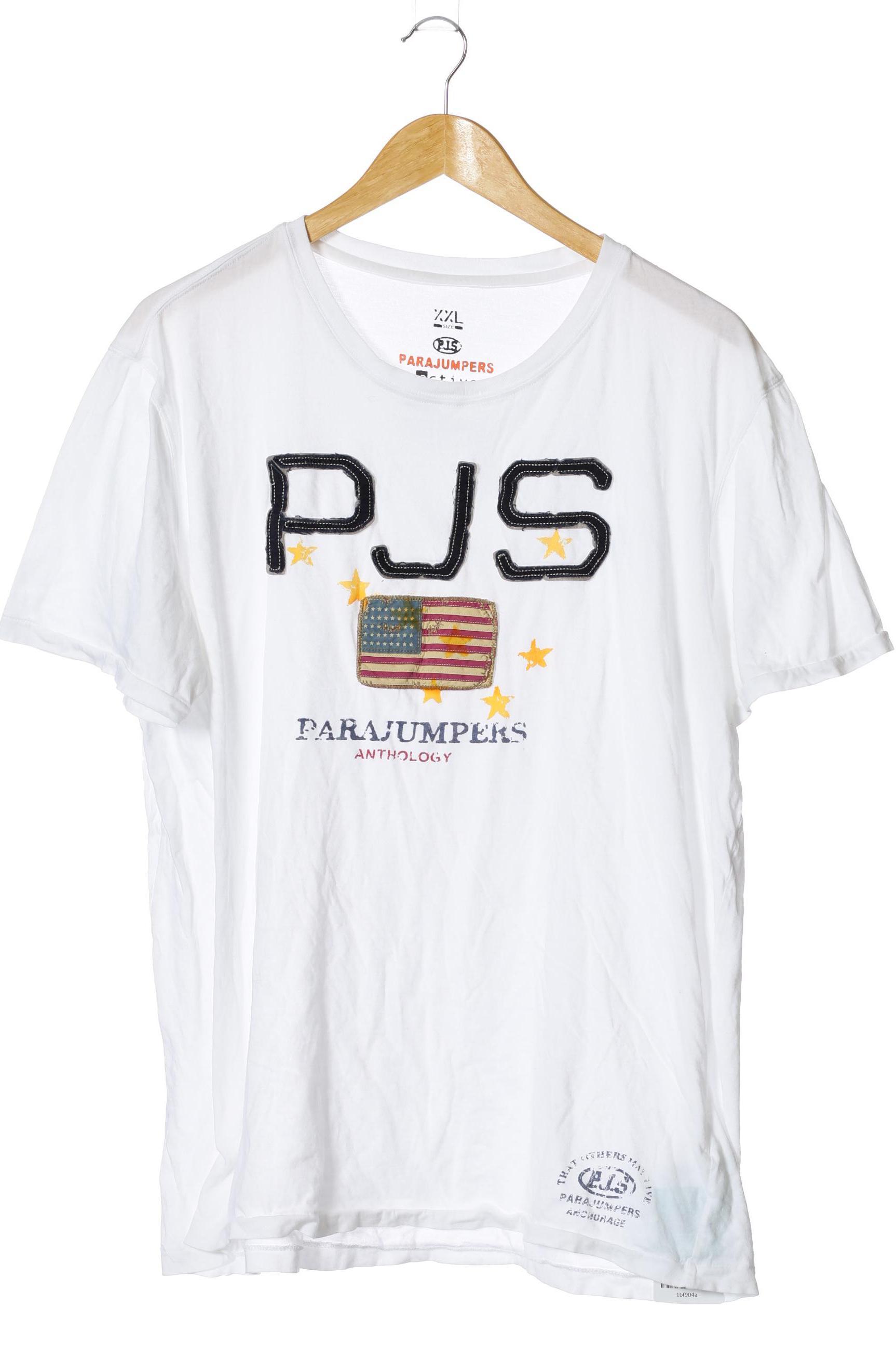 Parajumpers Herren T-Shirt, weiß, Gr.