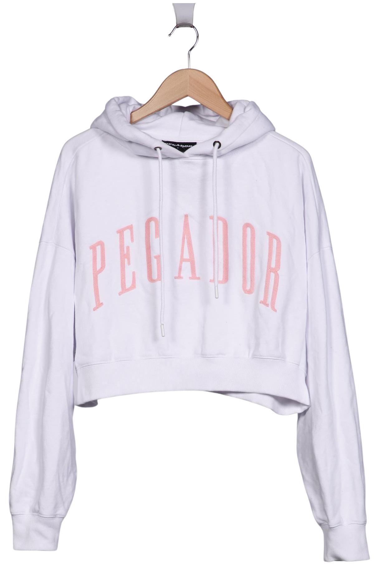 Pegador Damen Kapuzenpullover, weiß, Gr. 36