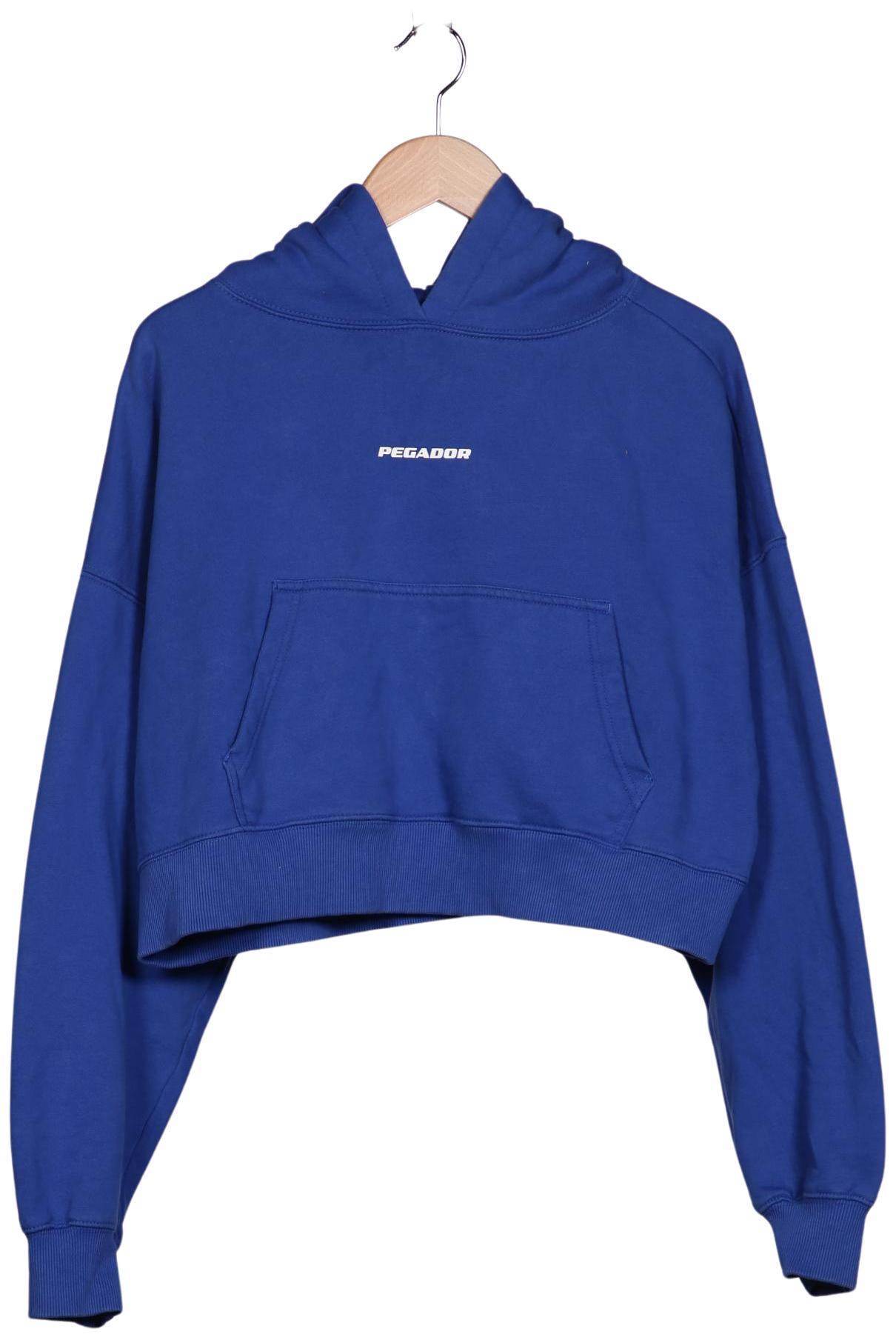 Pegador Damen Kapuzenpullover, blau, Gr. 34