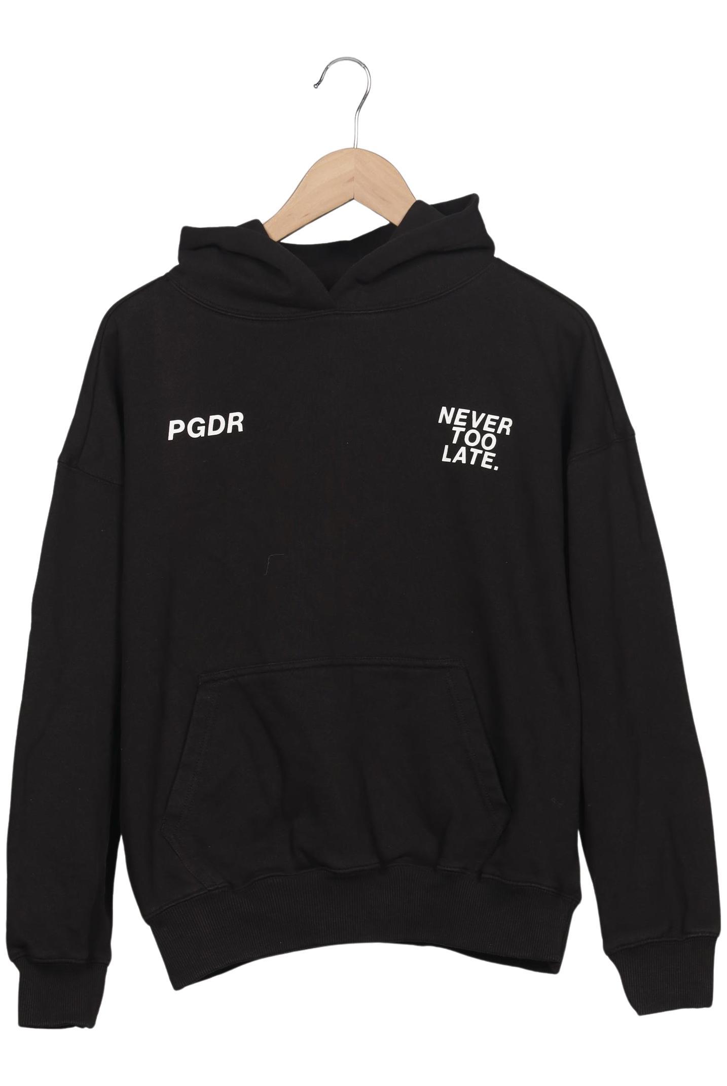 Pegador Damen Kapuzenpullover, schwarz, Gr. 36