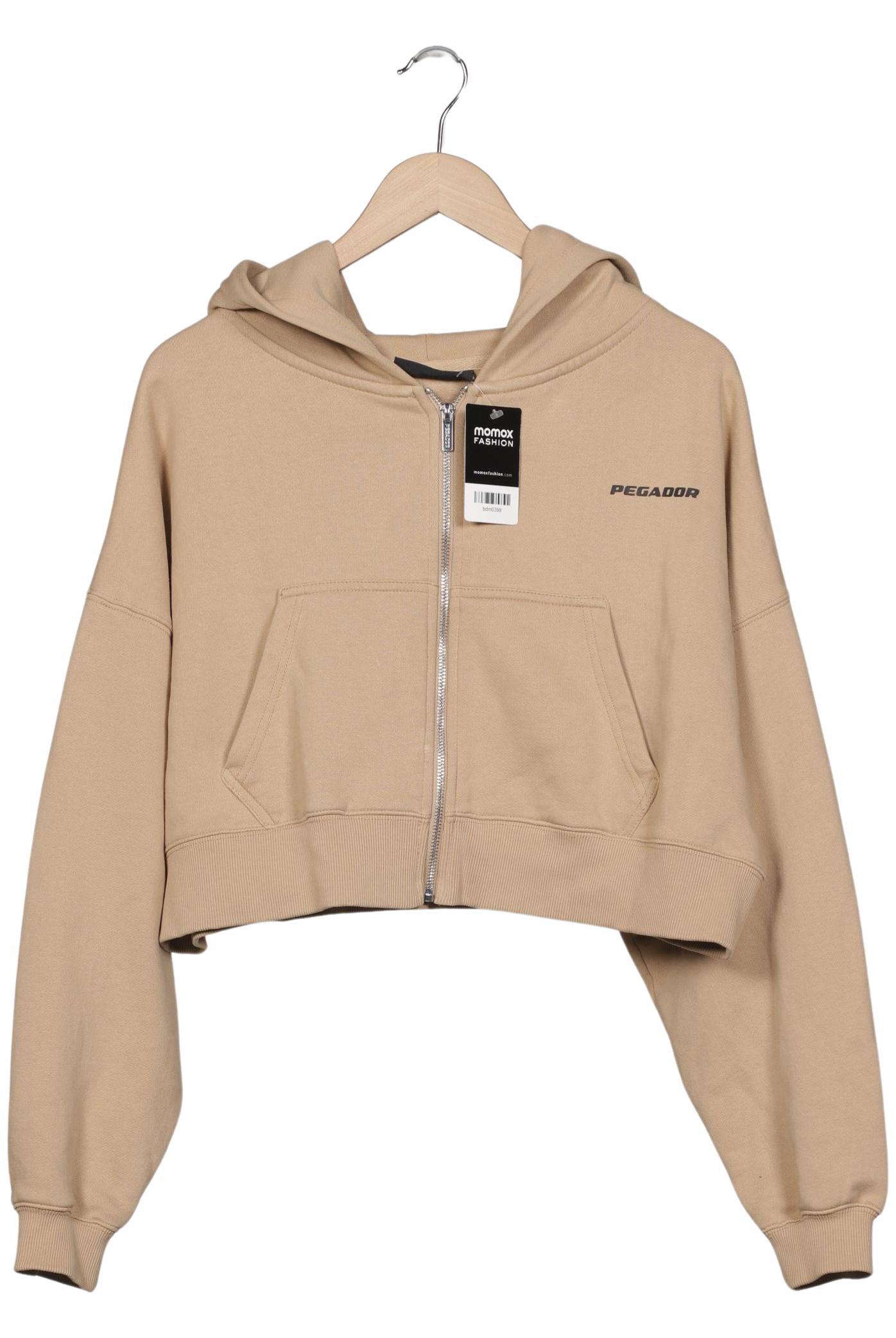 Pegador Damen Kapuzenpullover, beige, Gr. 34