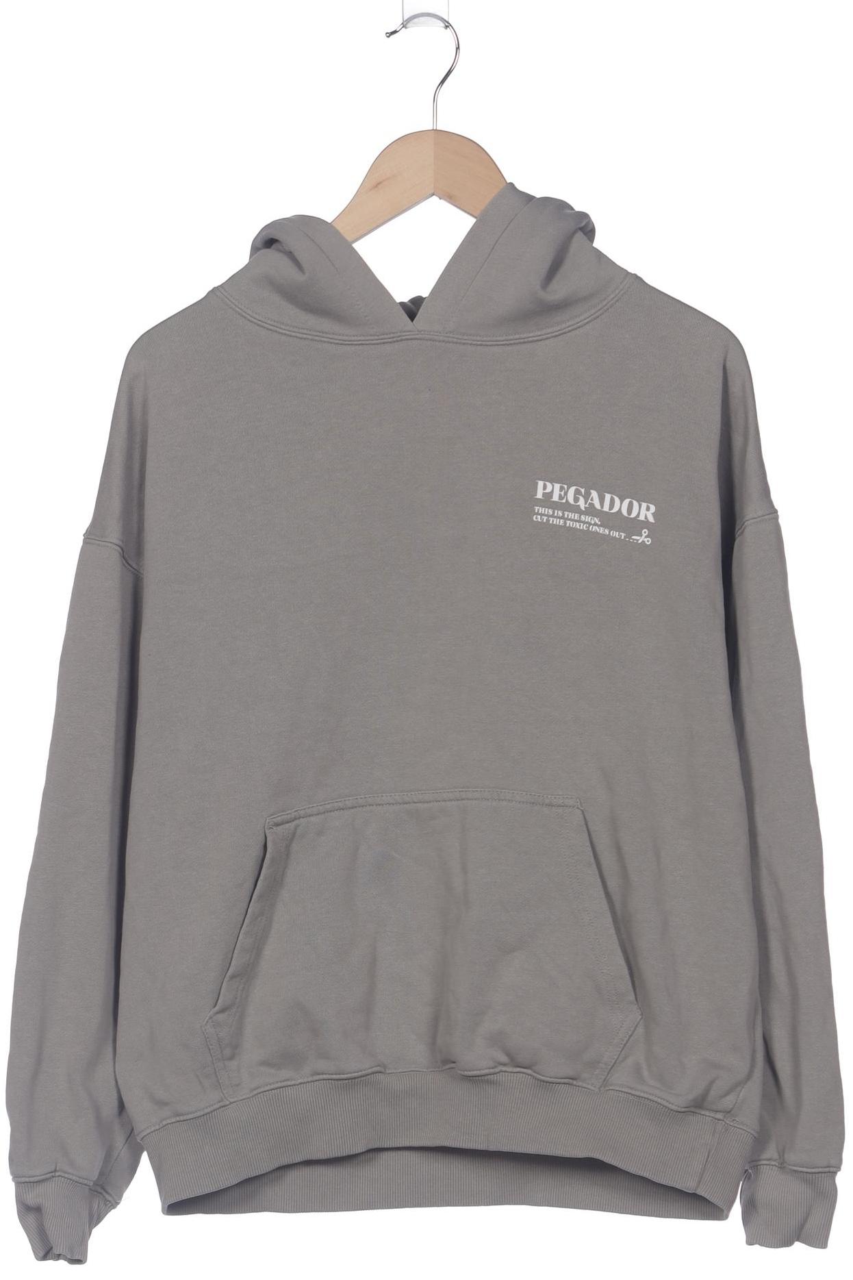 Pegador Damen Kapuzenpullover, grau, Gr. 36