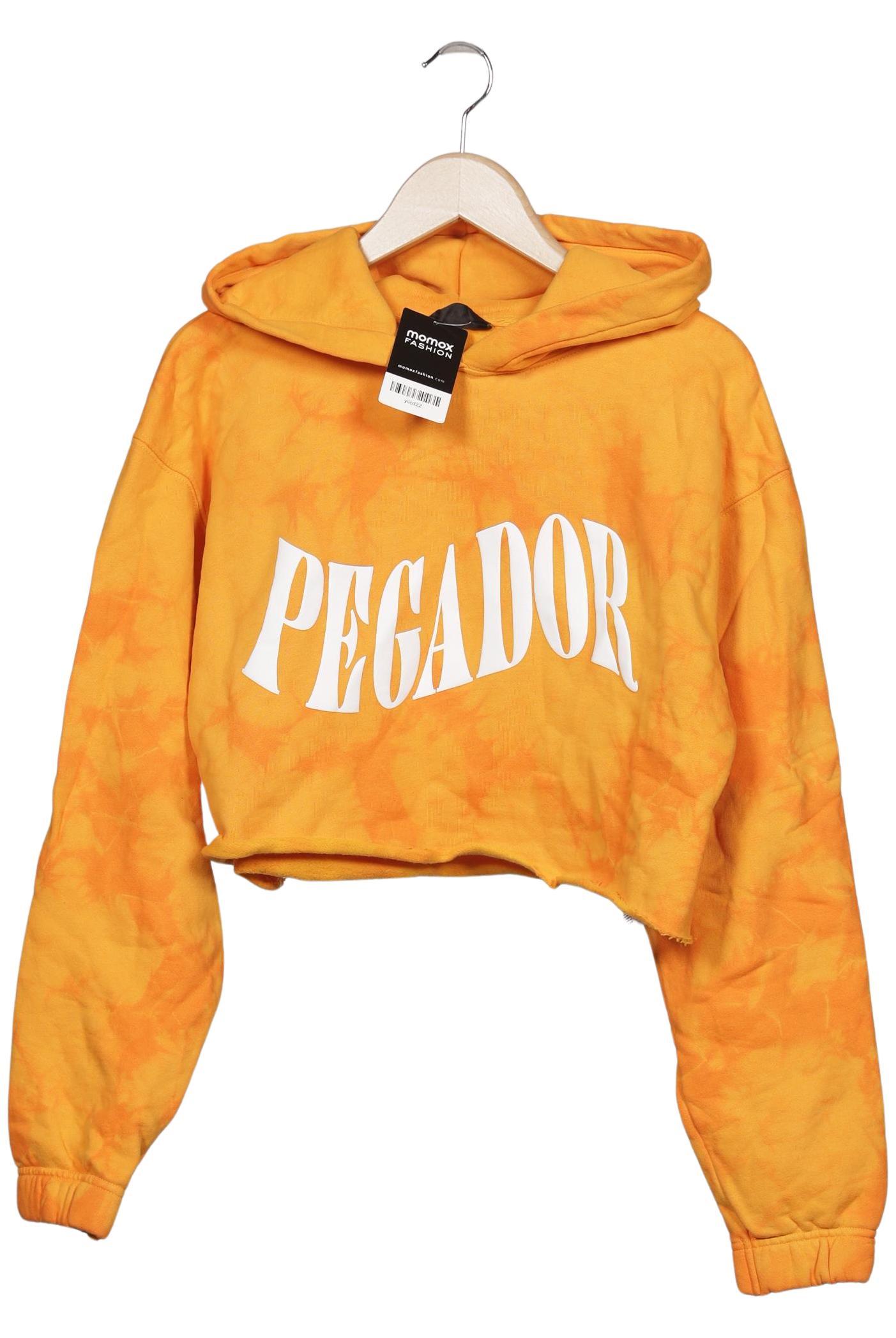 Pegador Damen Kapuzenpullover, orange, Gr. 34