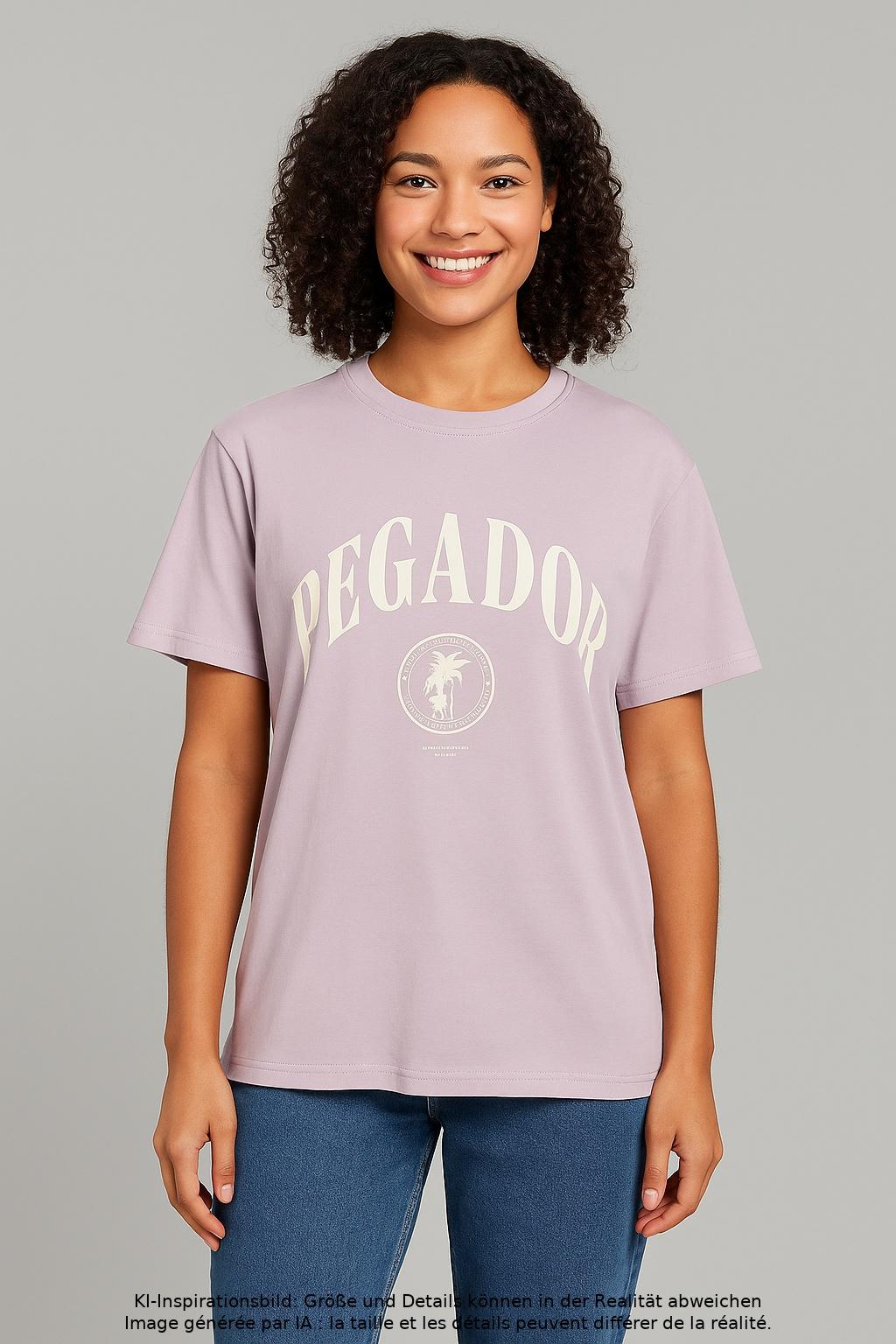 Pegador Damen T-Shirt, flieder, Gr. 38