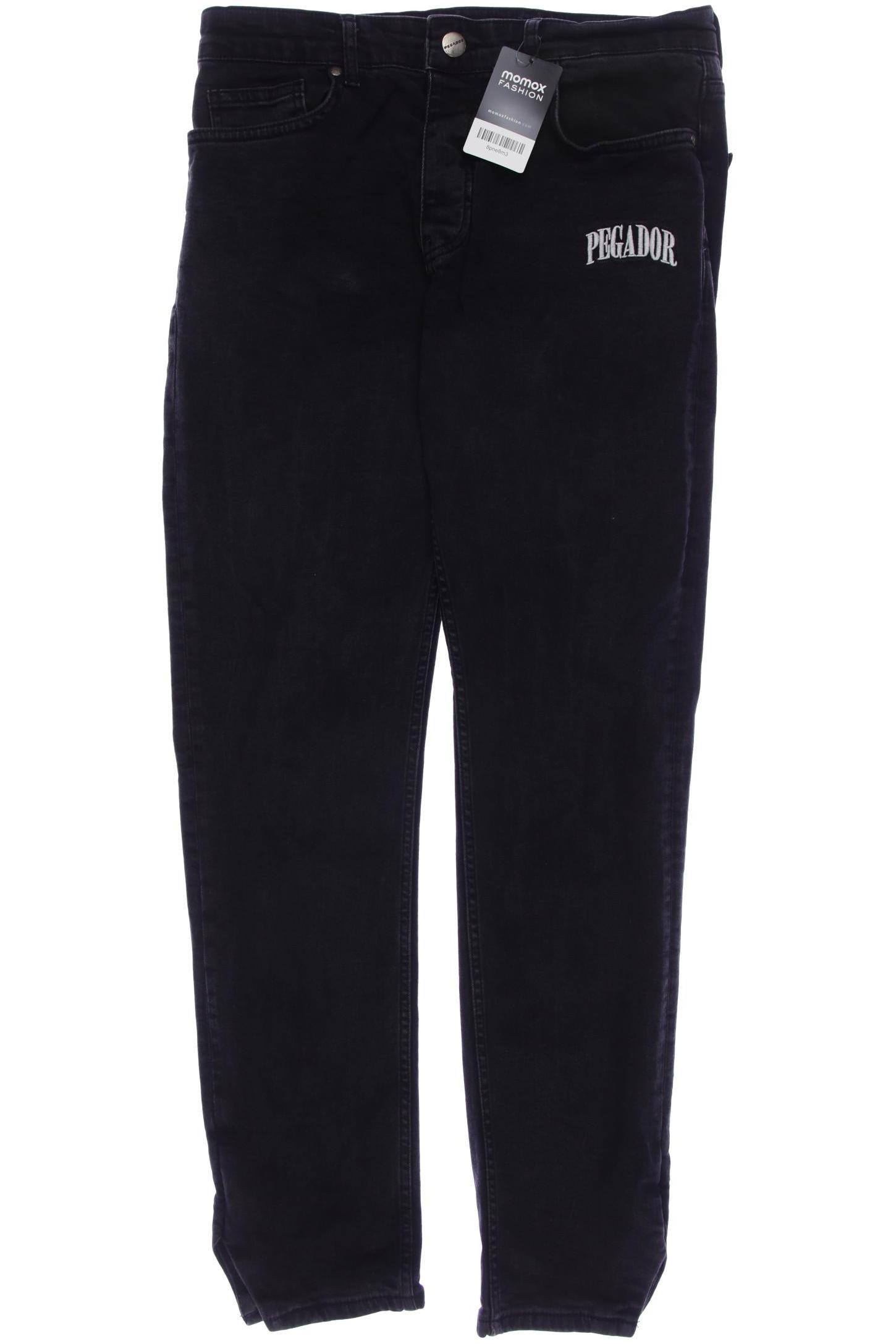 Pegador Herren Jeans, schwarz, Gr. 31