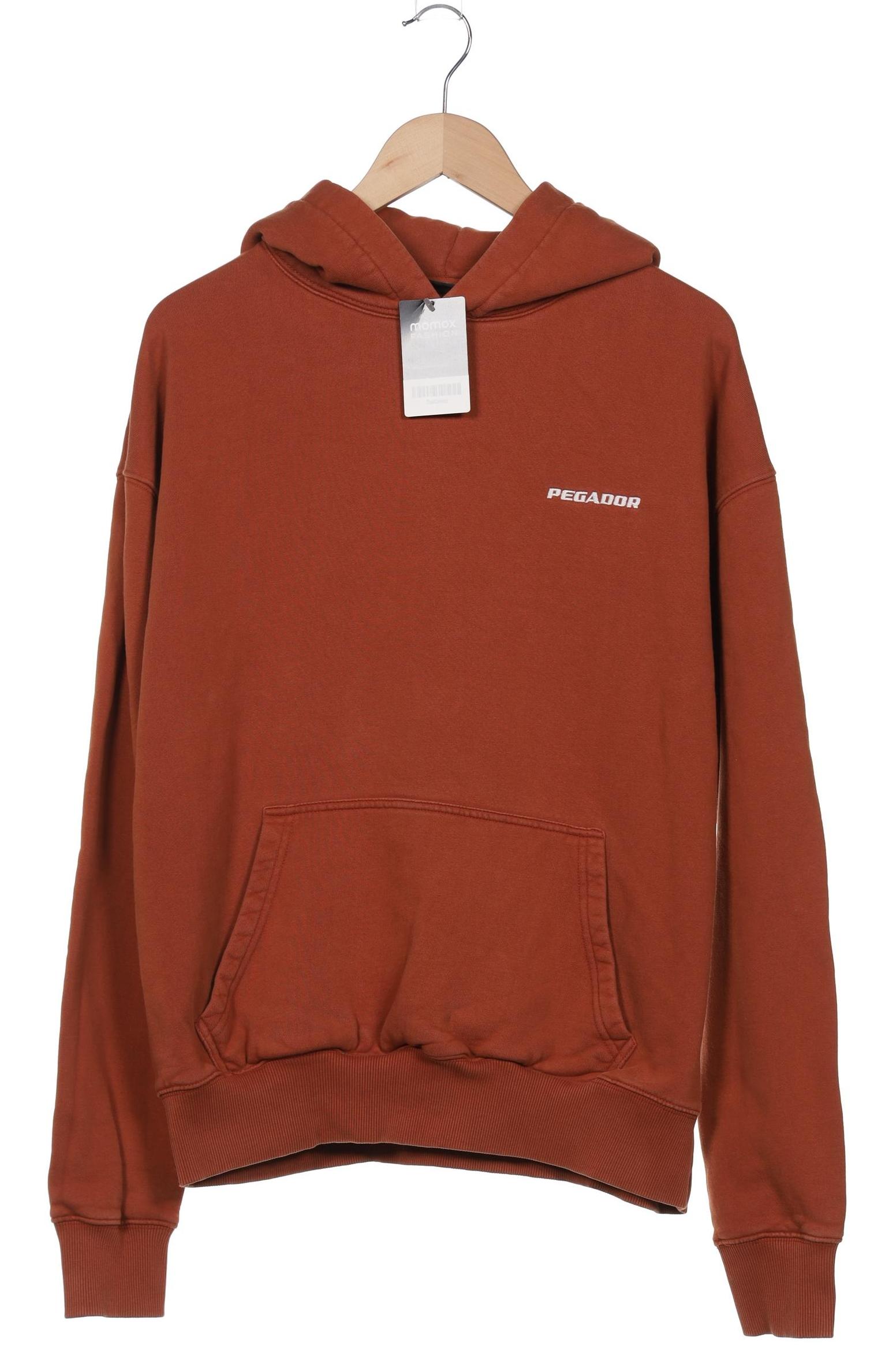 Pegador Herren Kapuzenpullover, orange, Gr. 44