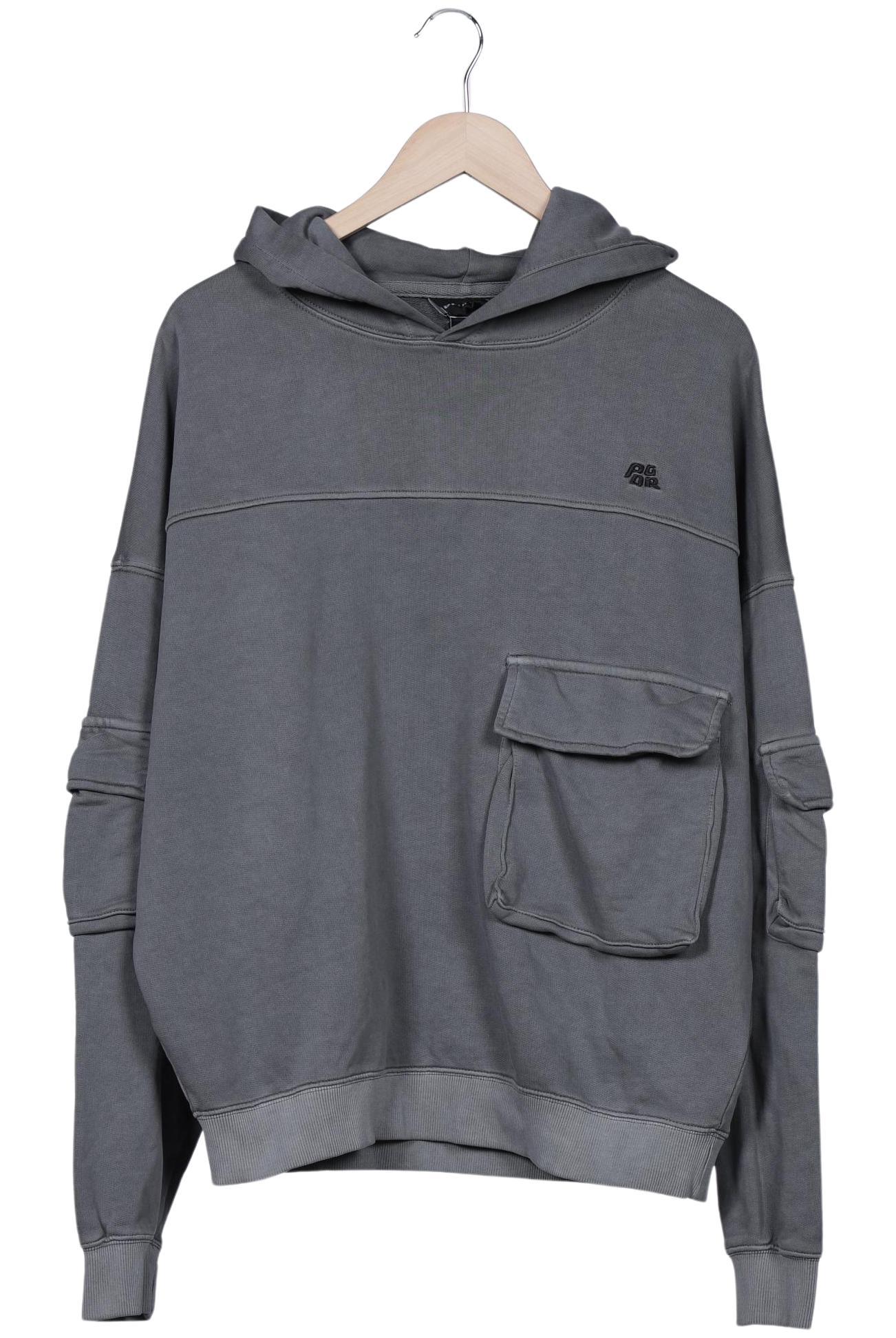 Pegador Herren Kapuzenpullover, grau, Gr. 48