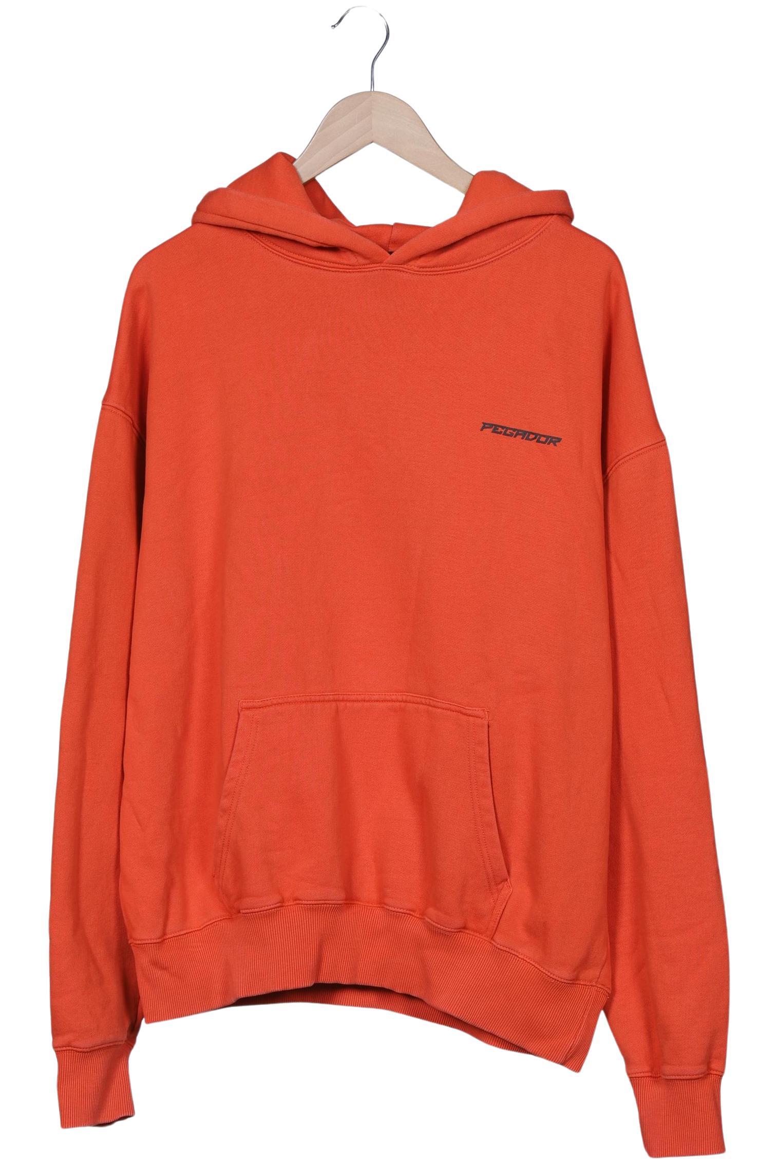 Pegador Herren Kapuzenpullover, orange, Gr. 48