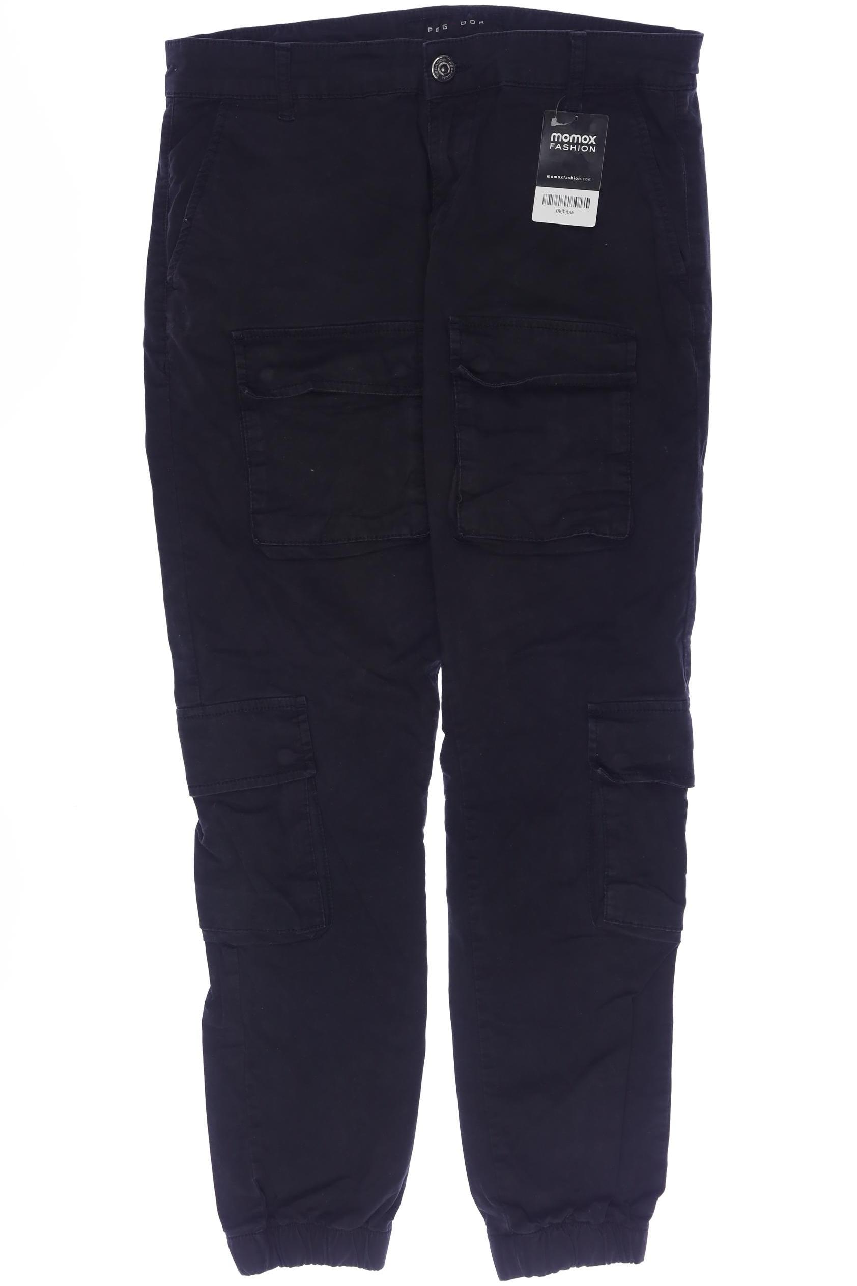 Pegador Herren Stoffhose, schwarz, Gr. 0