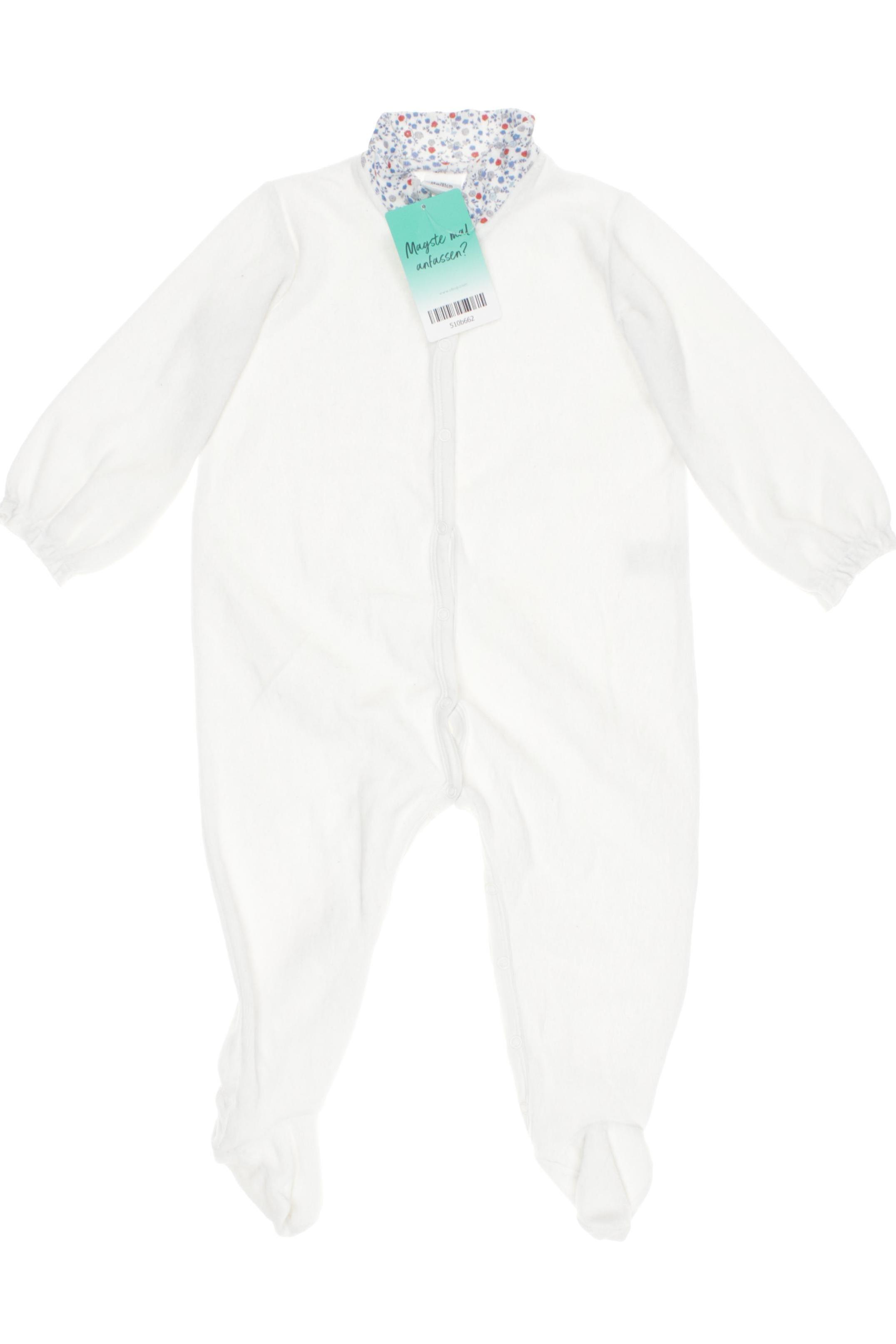 Petit Bateau Mädchen Strampler, weiß, Gr. 80