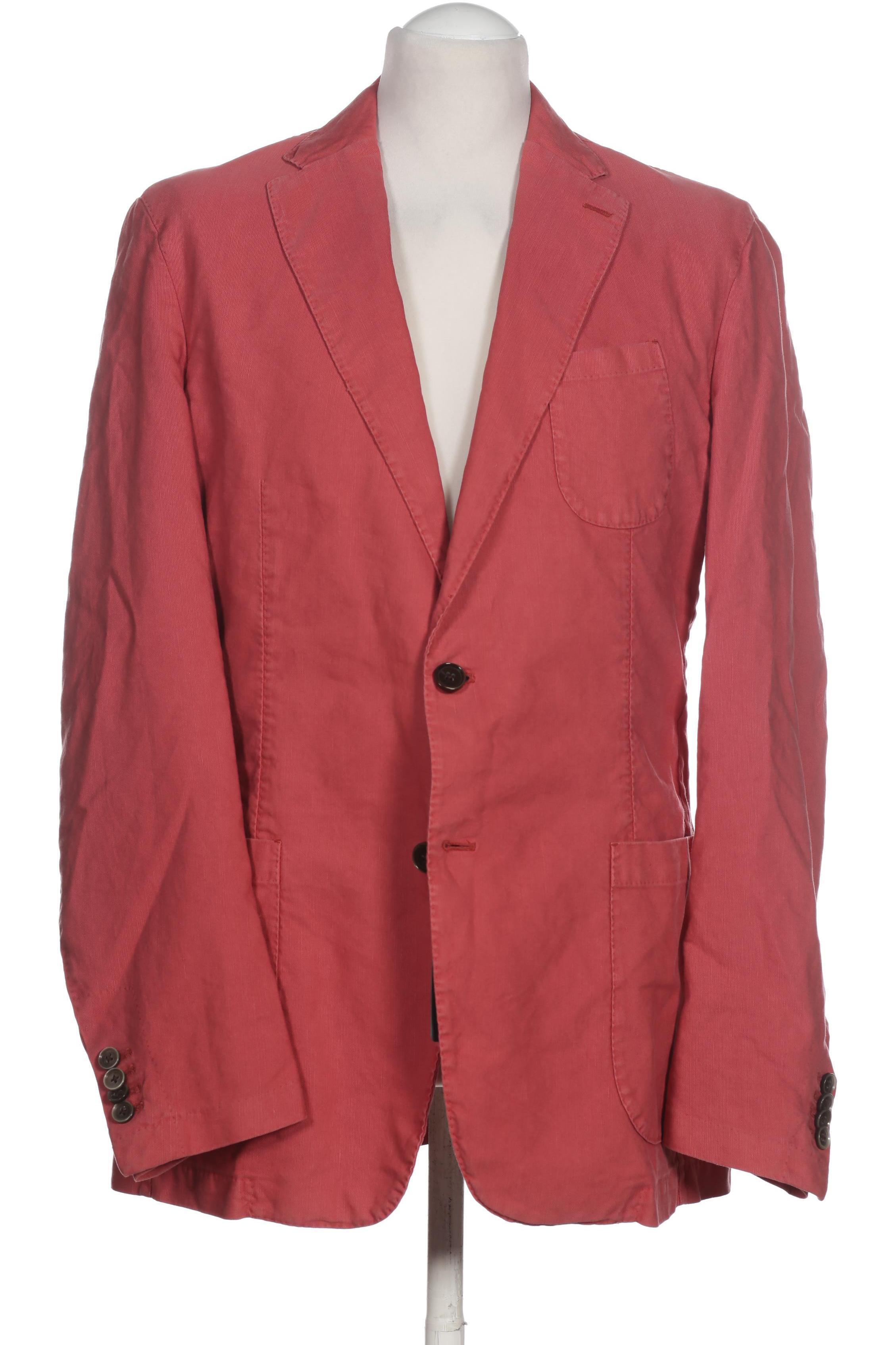 Rene Lezard Herren Sakko, rot, Gr. 52