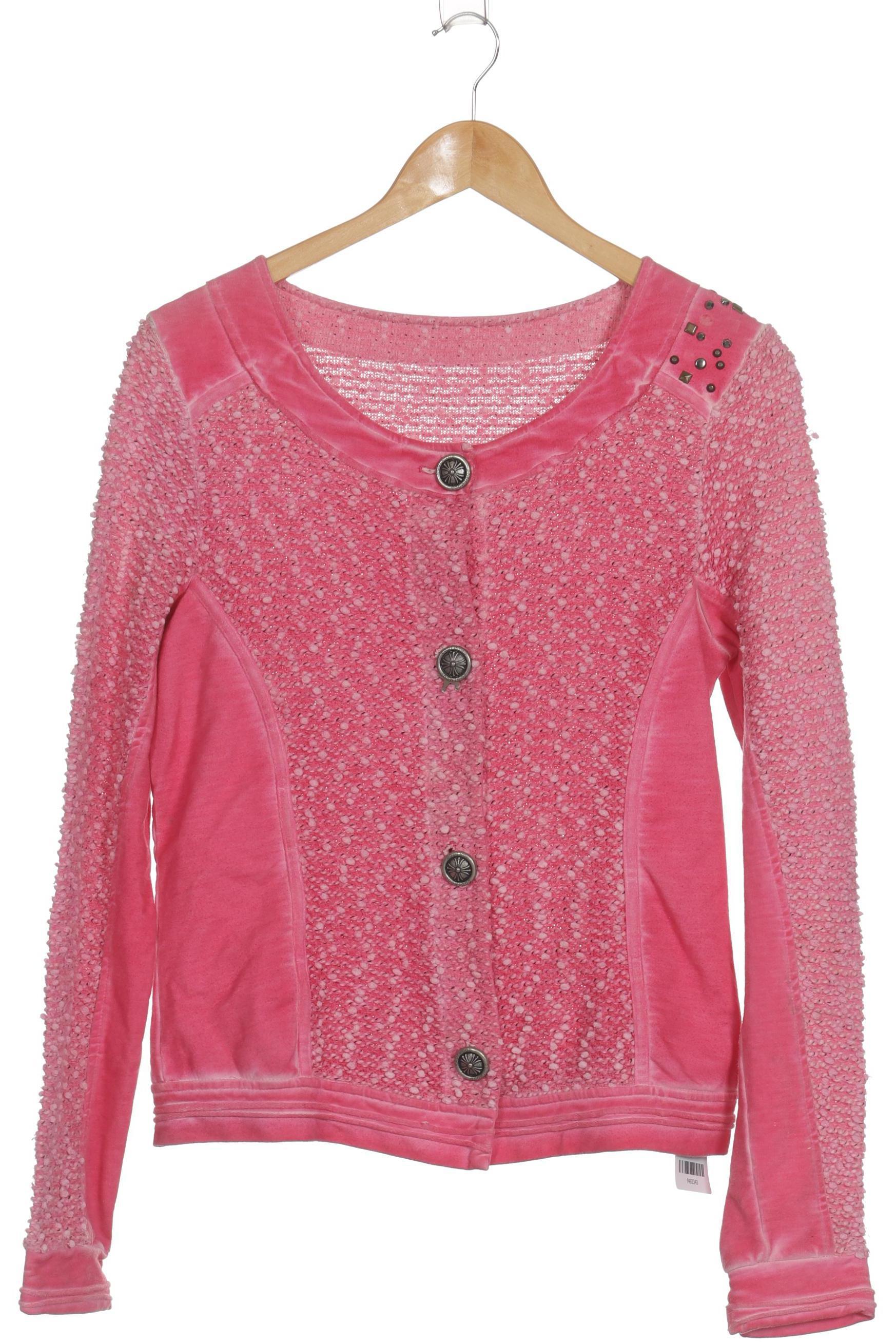 Second Hand Einzelstücke Damen Strickjacke, pink, Gr.