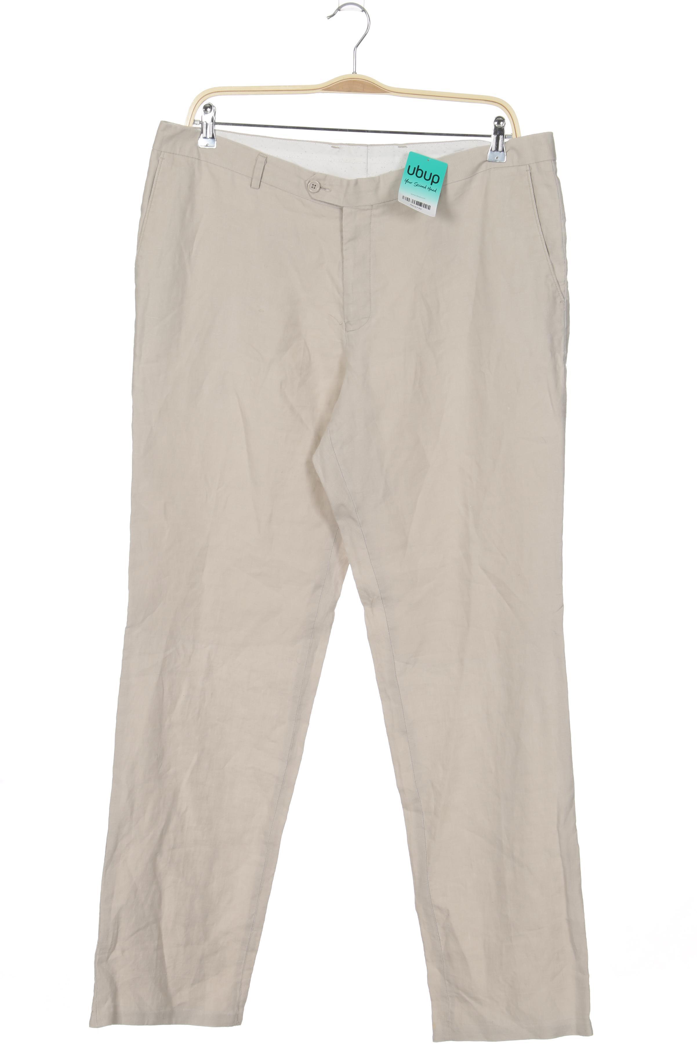 Second Hand Einzelstücke Herren Stoffhose, beige, Gr. 58