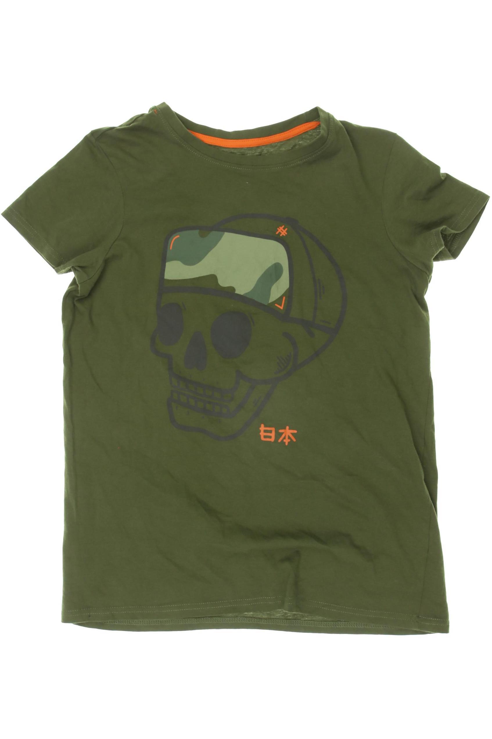 Second Hand Einzelstücke Jungen T-Shirt, grün, Gr. 164