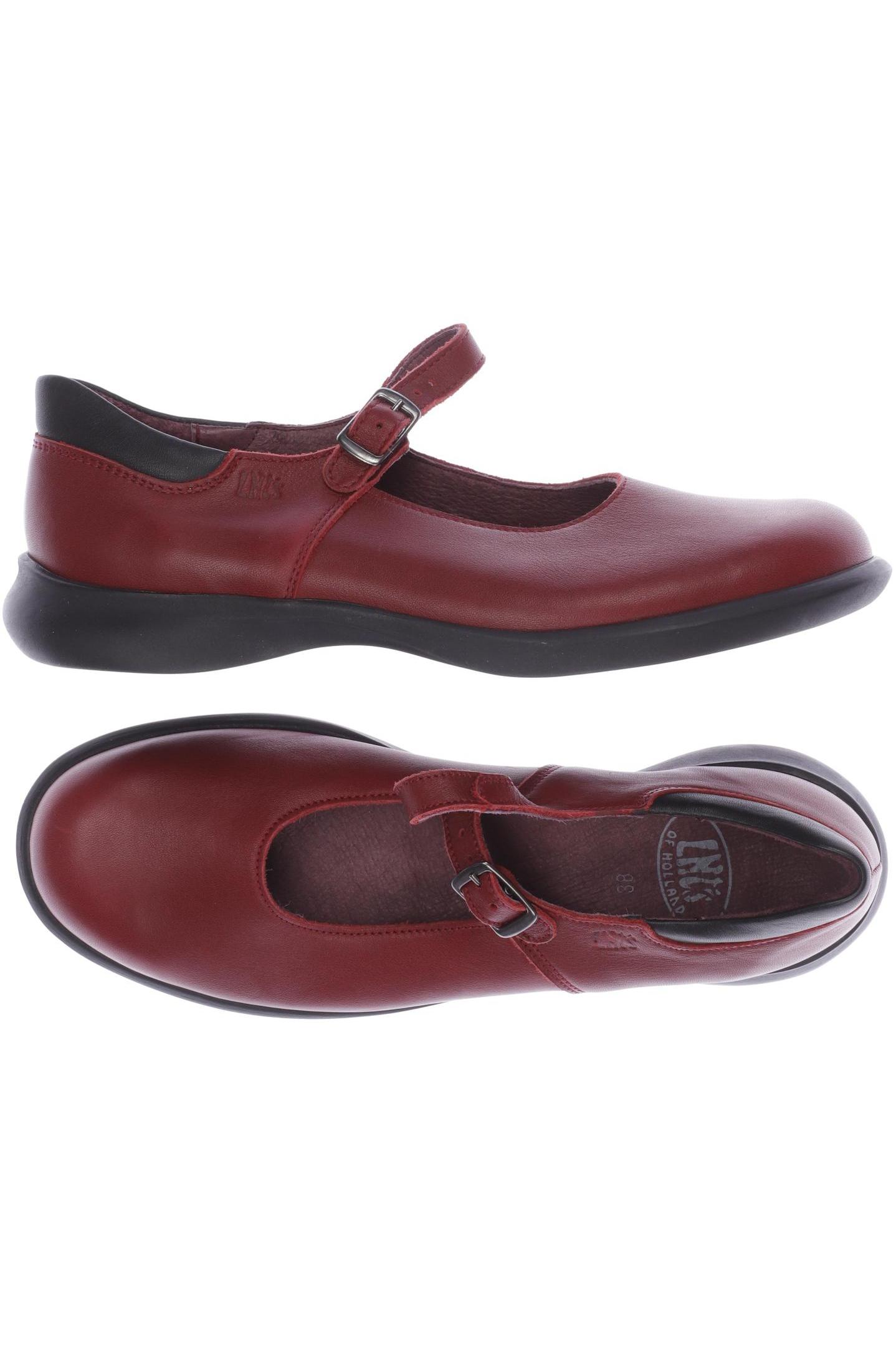 Second Hand Einzelstücke Damen Halbschuh, rot, Gr. 38