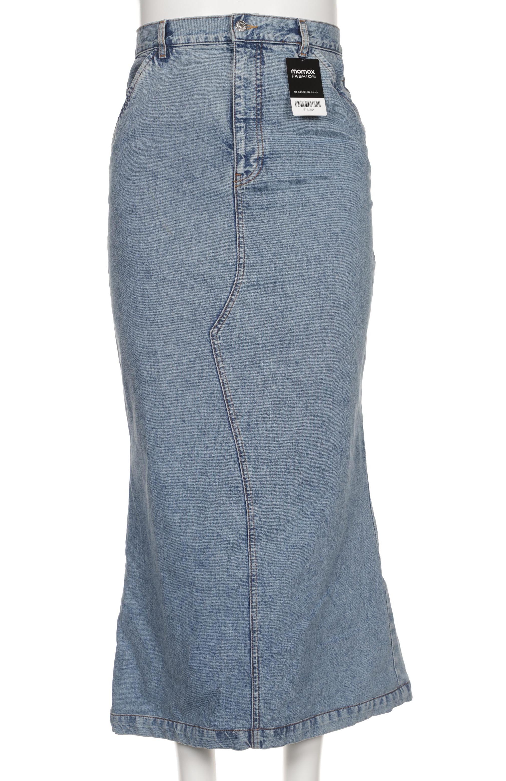 Second Hand Einzelstücke Damen Rock, blau, Gr. 42