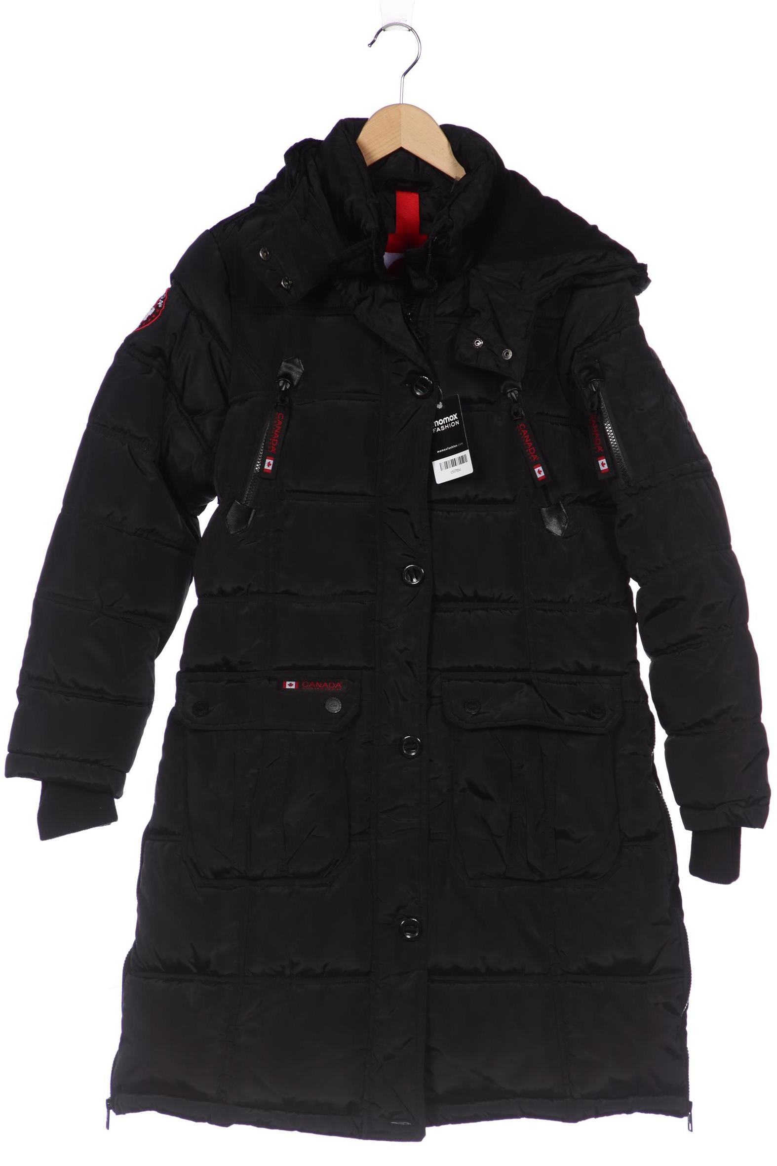 Second Hand Einzelstücke Damen Mantel, schwarz, Gr. 42