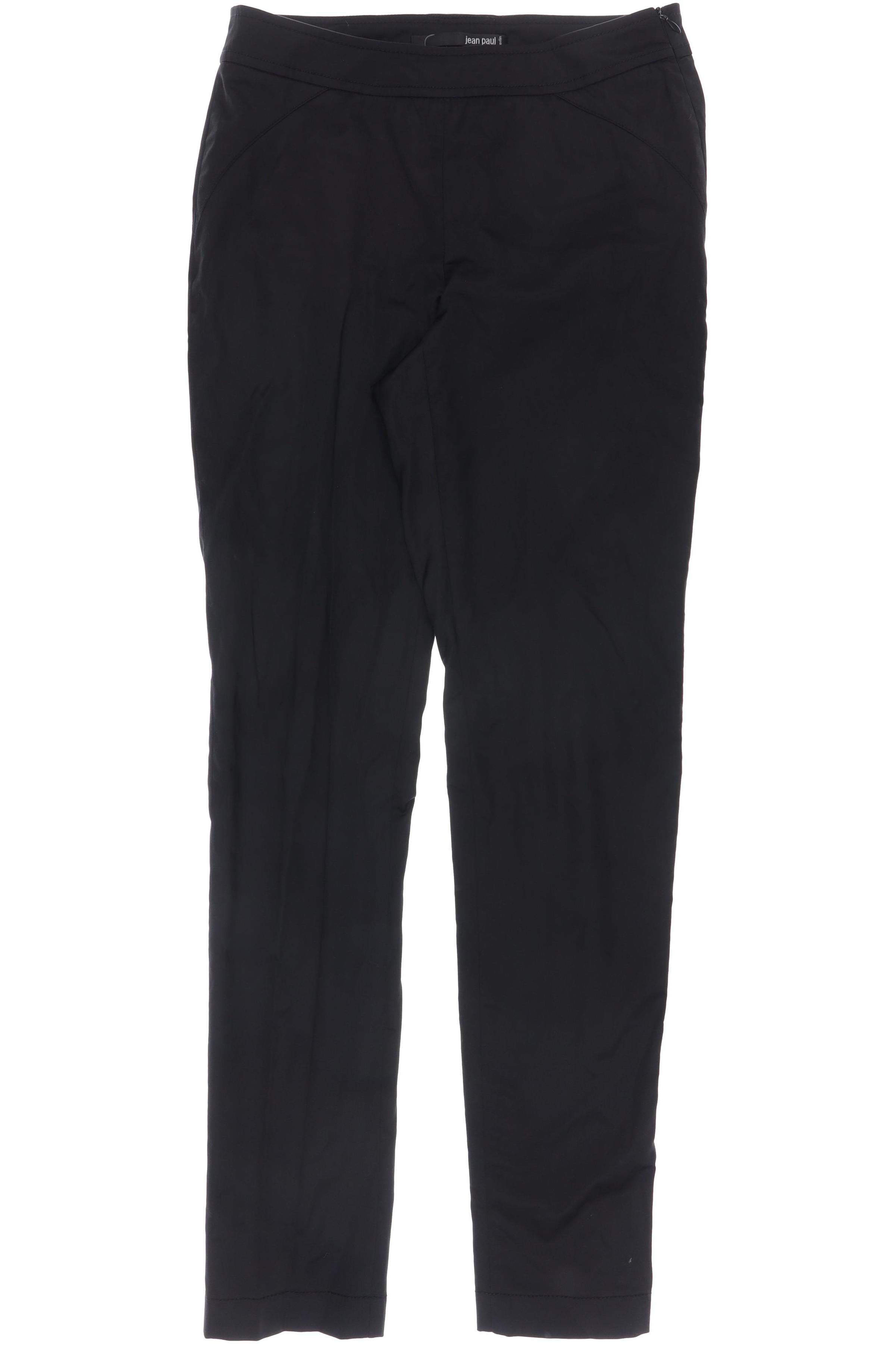 Second Hand Einzelstücke Damen Stoffhose, schwarz, Gr. 34