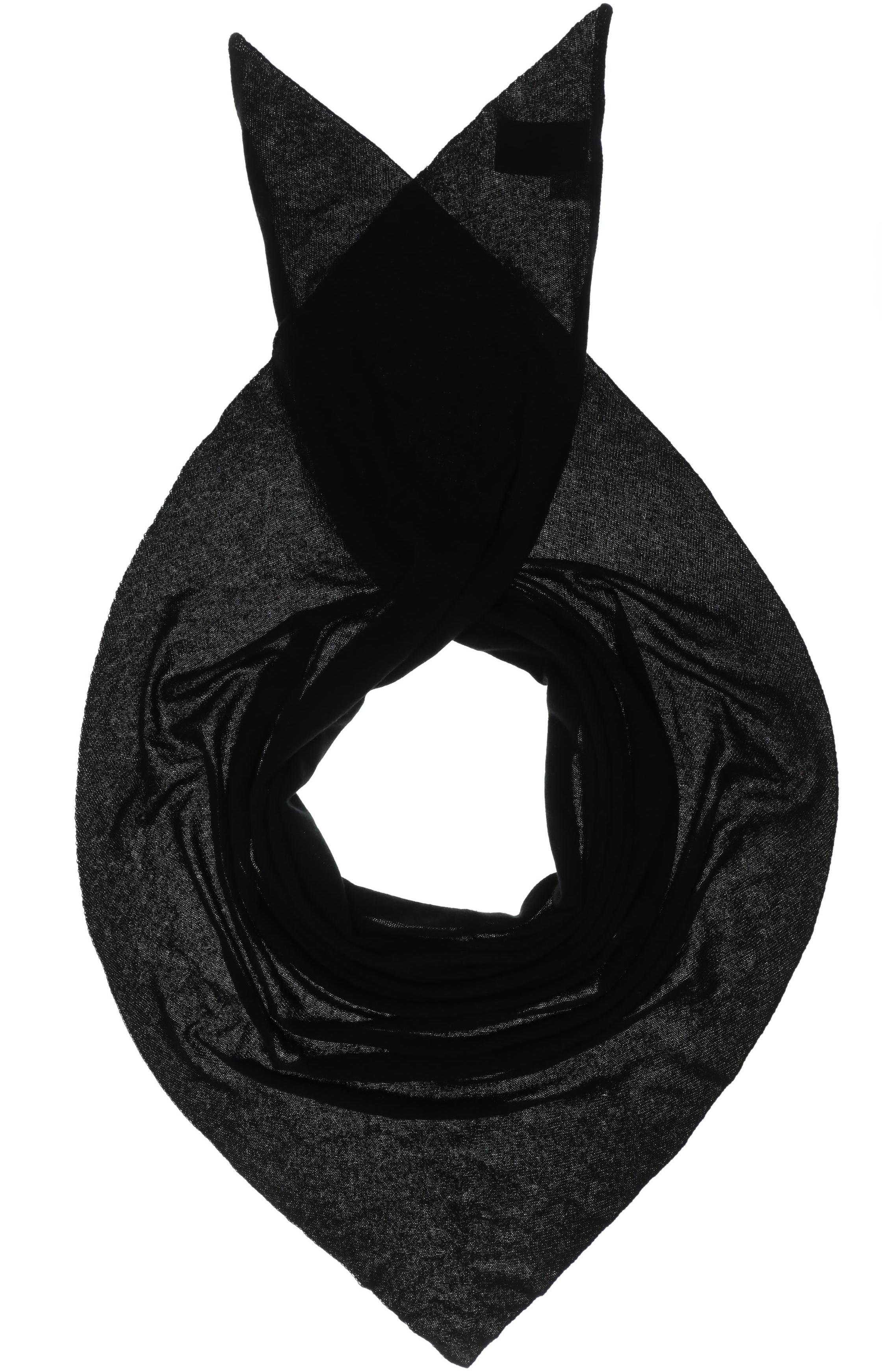 Second Hand Einzelstücke Damen Schal, schwarz, Gr.