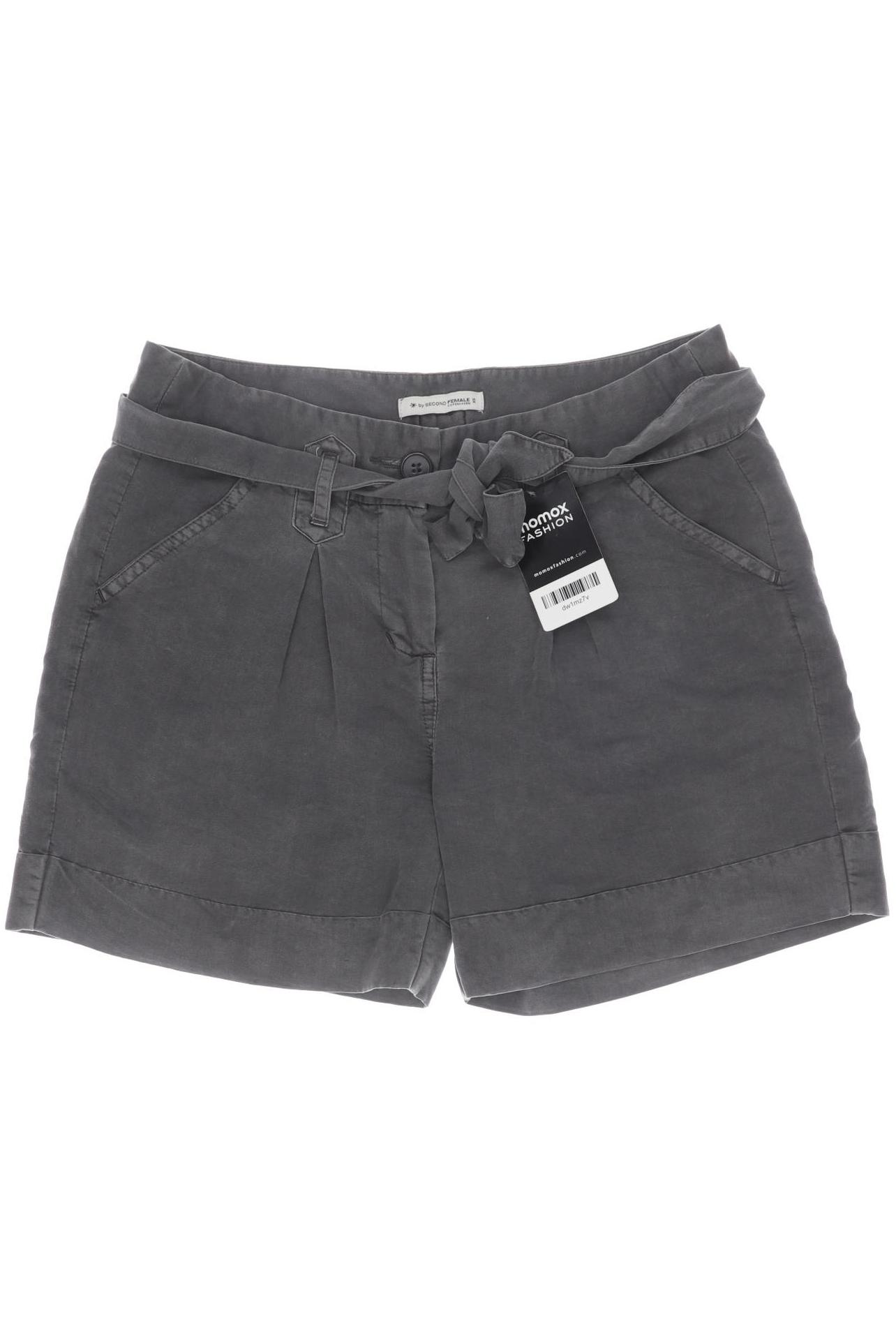 Second Hand Einzelstücke Damen Shorts, grau, Gr. 34