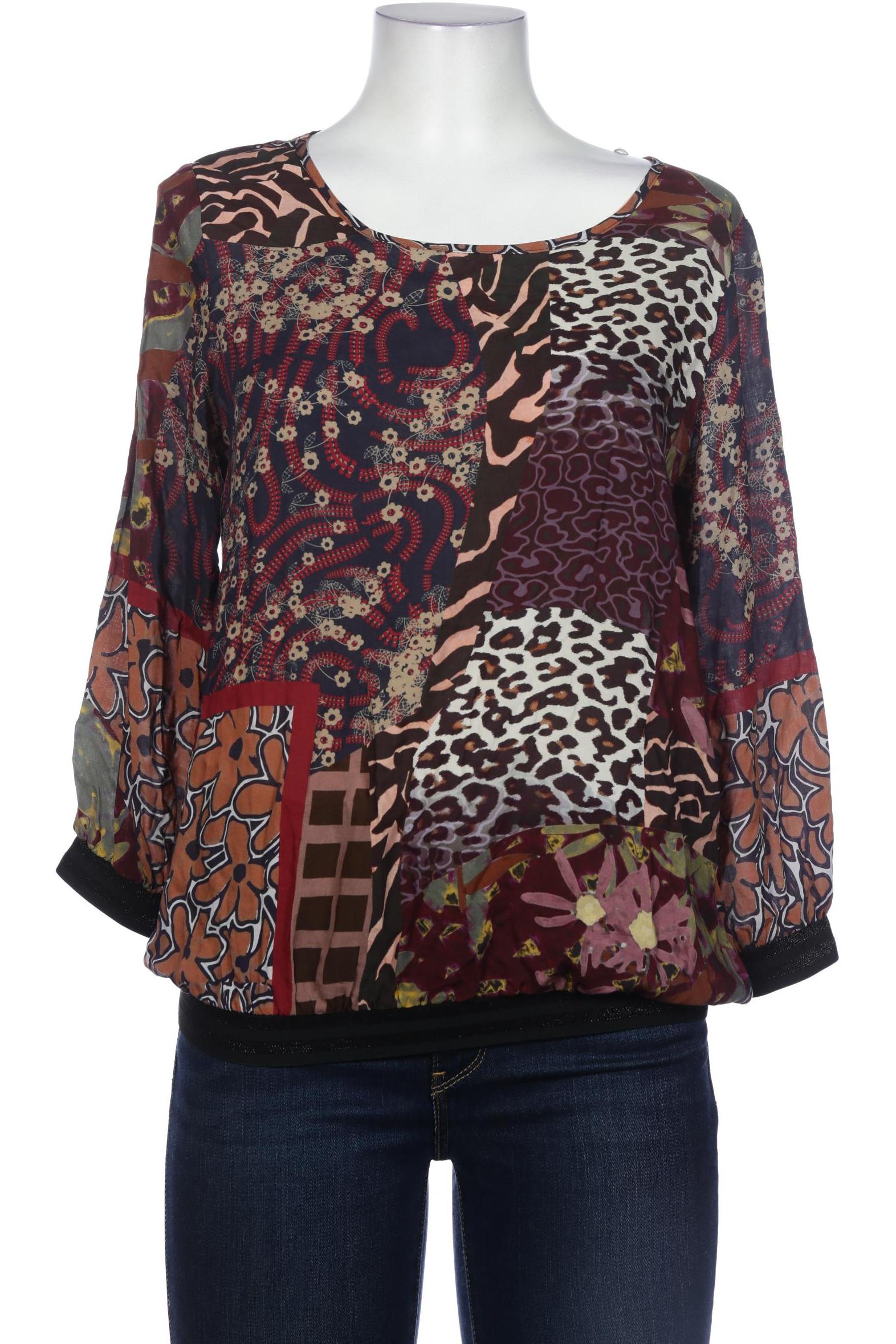 Second Hand Einzelstücke Damen Bluse, mehrfarbig, Gr. 38