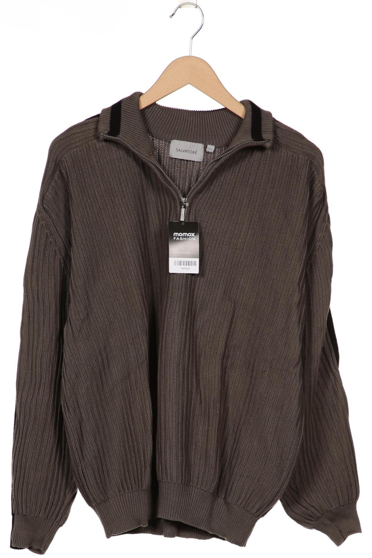 Second Hand Einzelstücke Herren Pullover, grau, Gr. 56