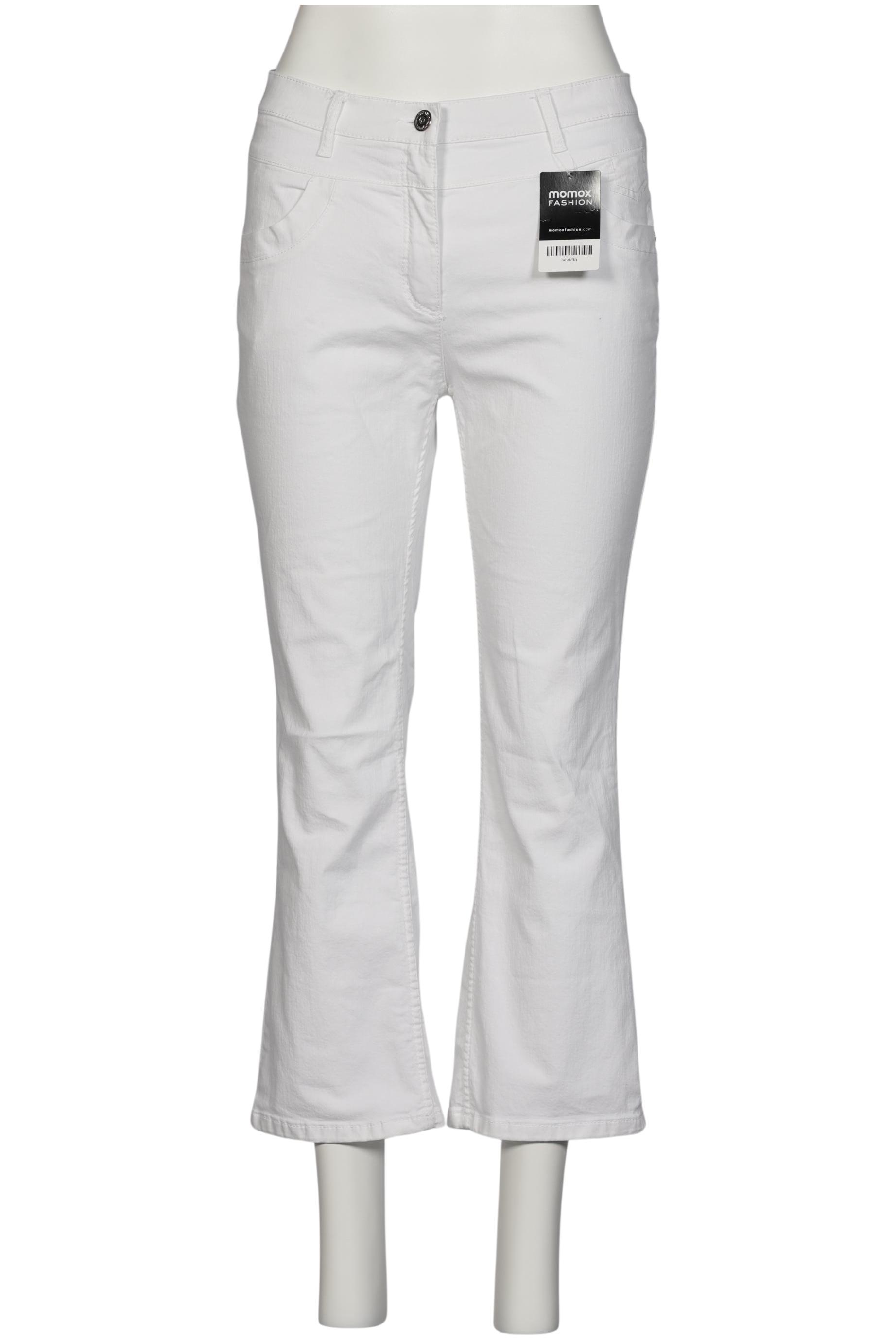 Second Hand Einzelstücke Damen Jeans, weiß, Gr. 31