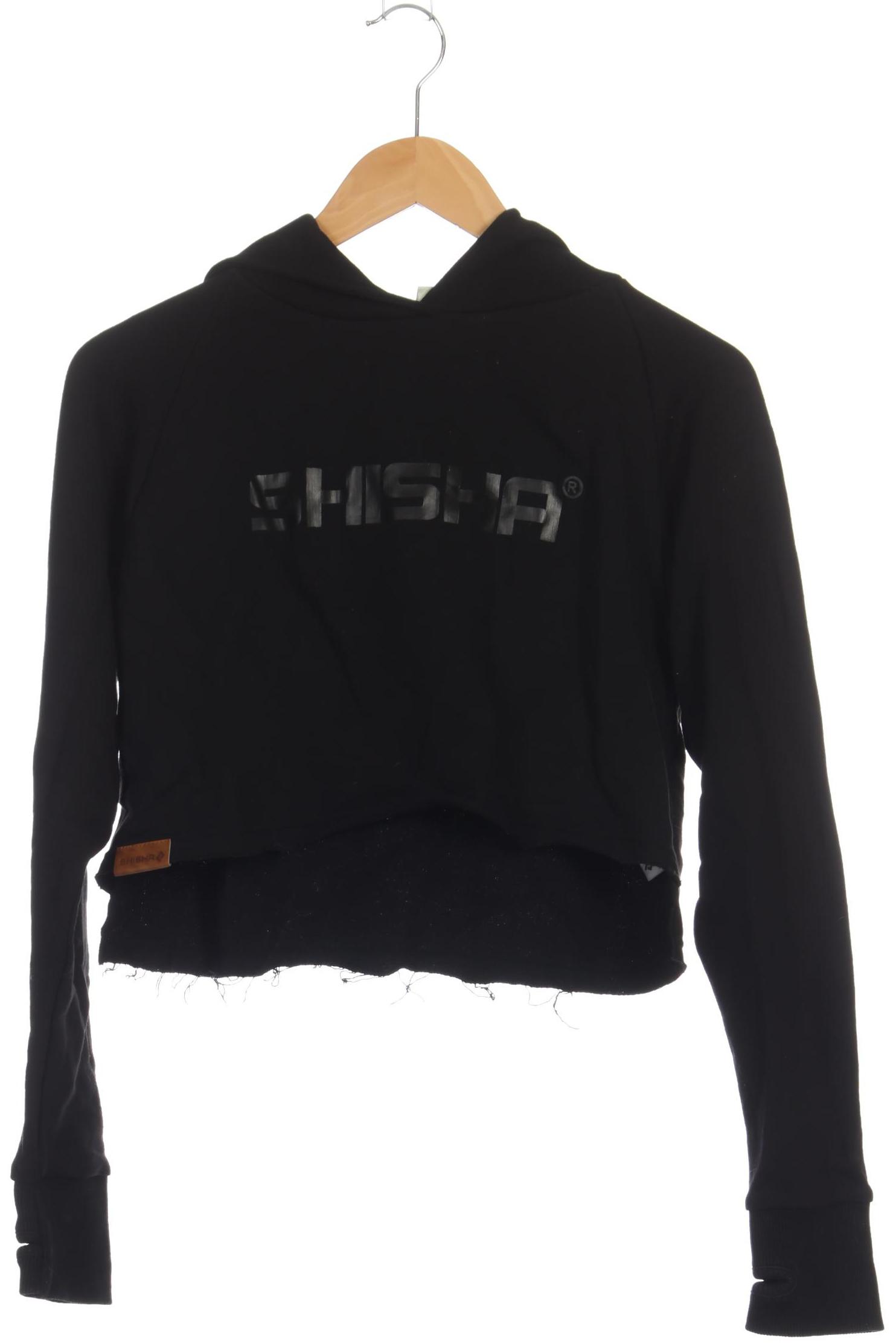 Shisha Brand Damen Kapuzenpullover, schwarz, Gr.