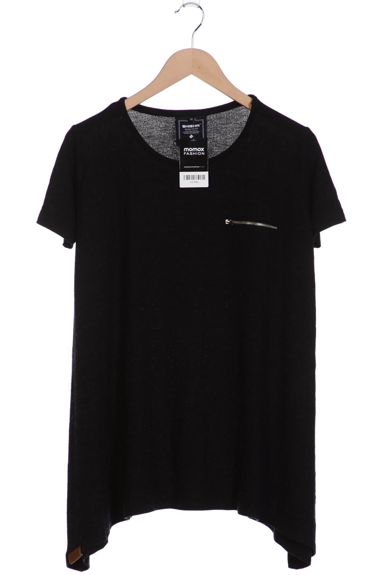 Shisha Brand Damen T-Shirt, schwarz, Gr. 34