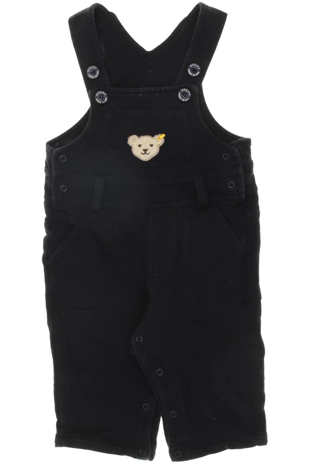 Steiff Jungen Strampler, schwarz, Gr. 86