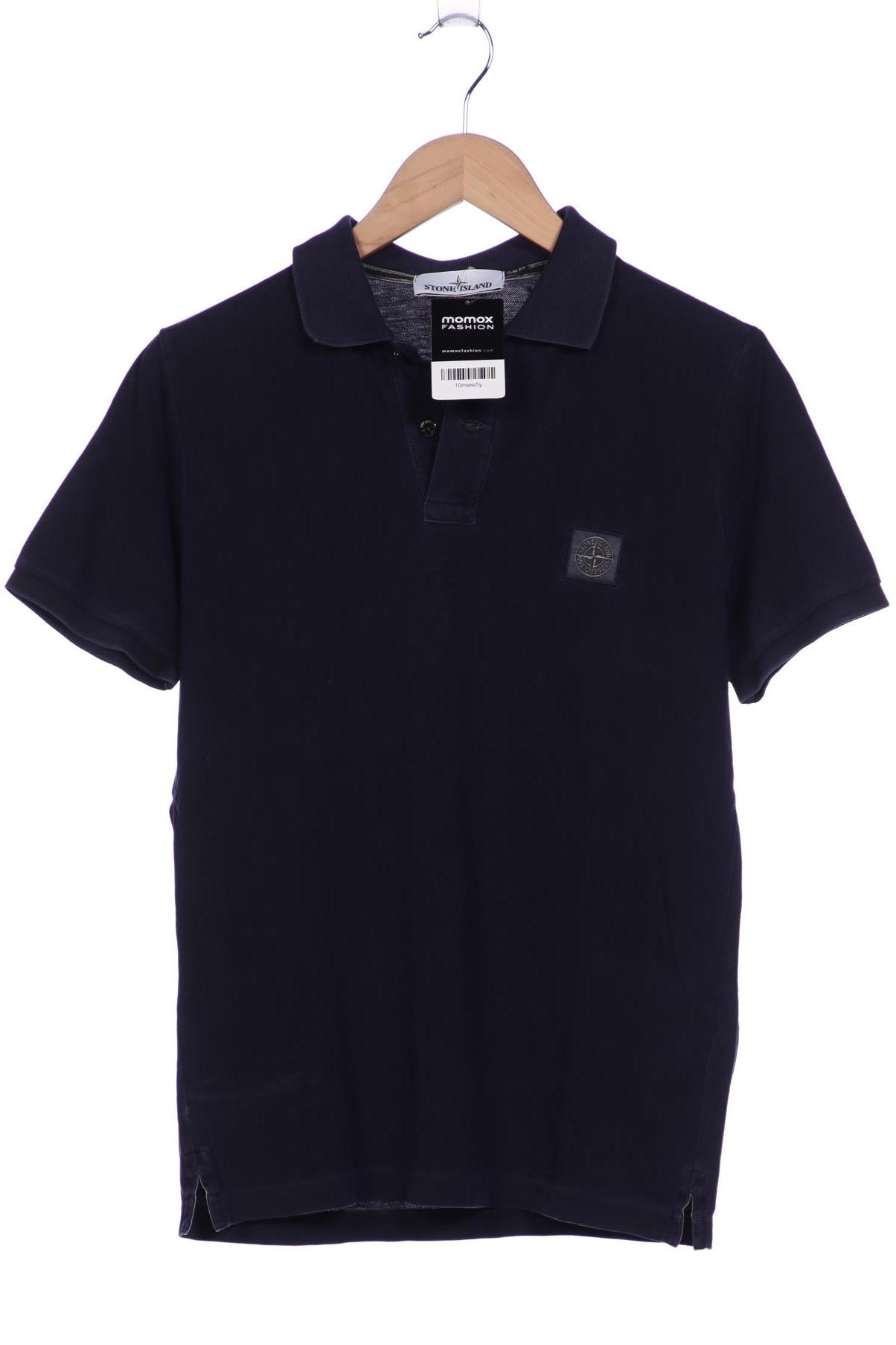 Stone Island Herren Poloshirt, marineblau, Gr. 48