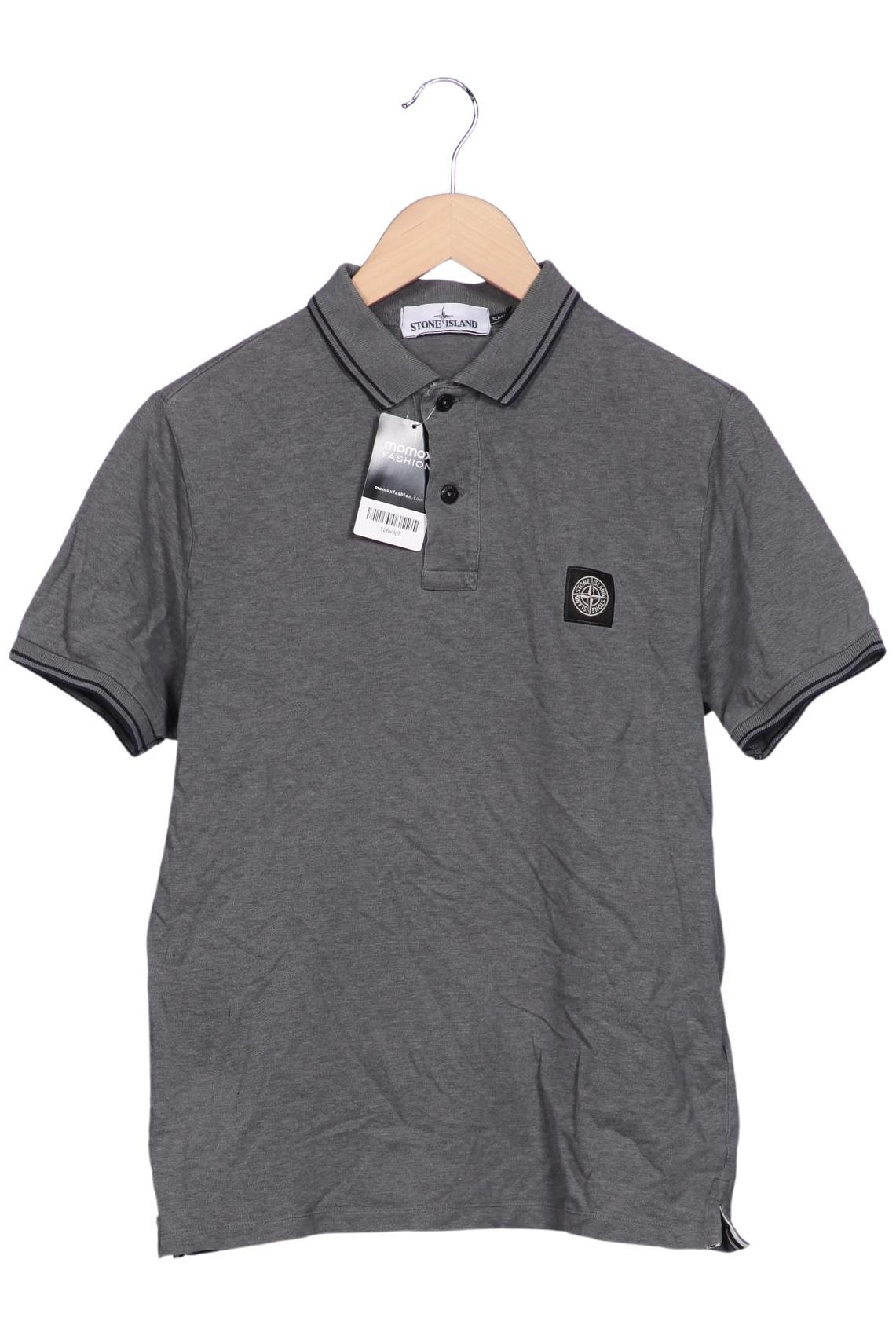 Stone Island Herren Poloshirt, grau, Gr. 48