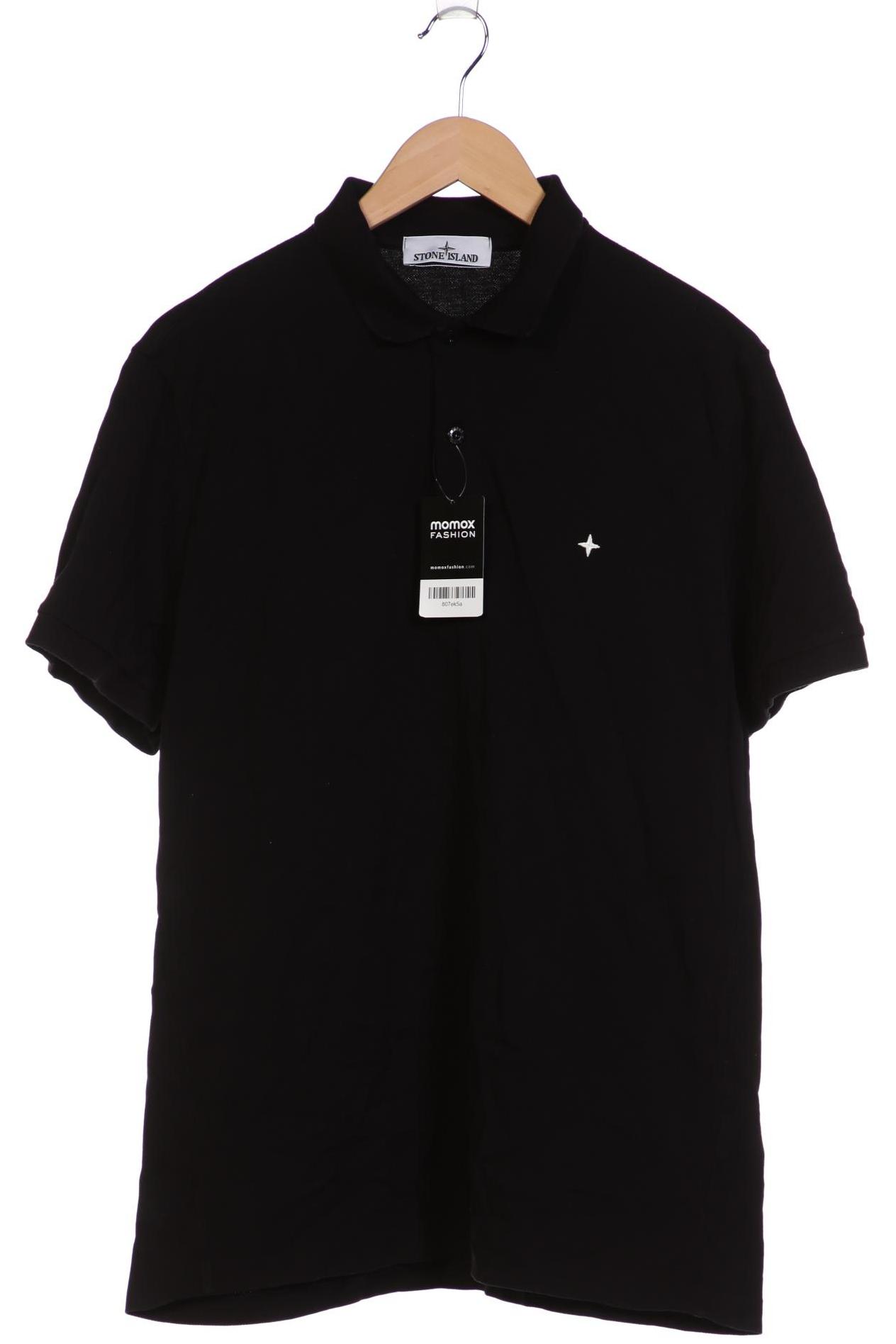 Stone Island Herren Poloshirt, schwarz, Gr. 56
