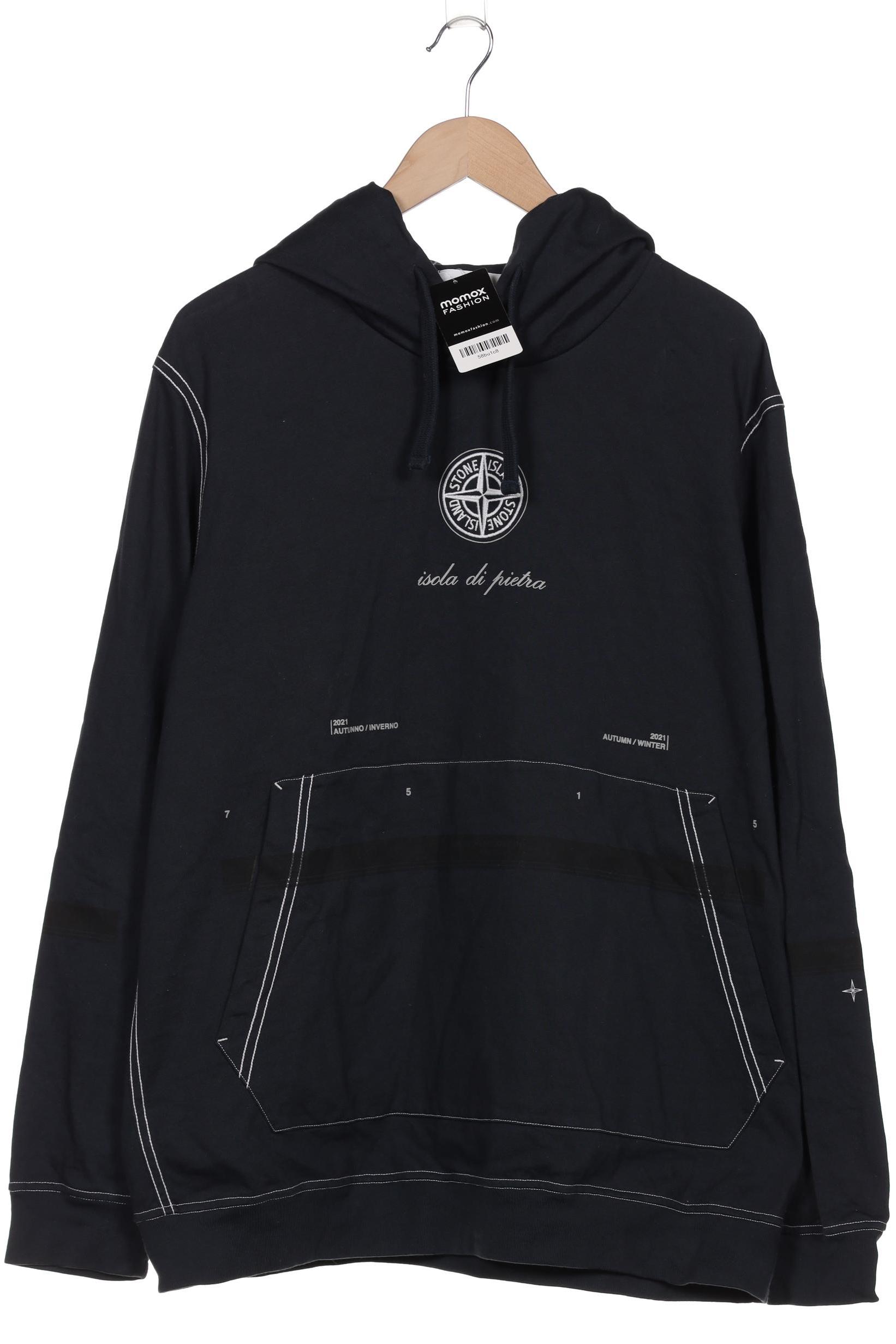 Stone Island Herren Kapuzenpullover, marineblau, Gr. 58