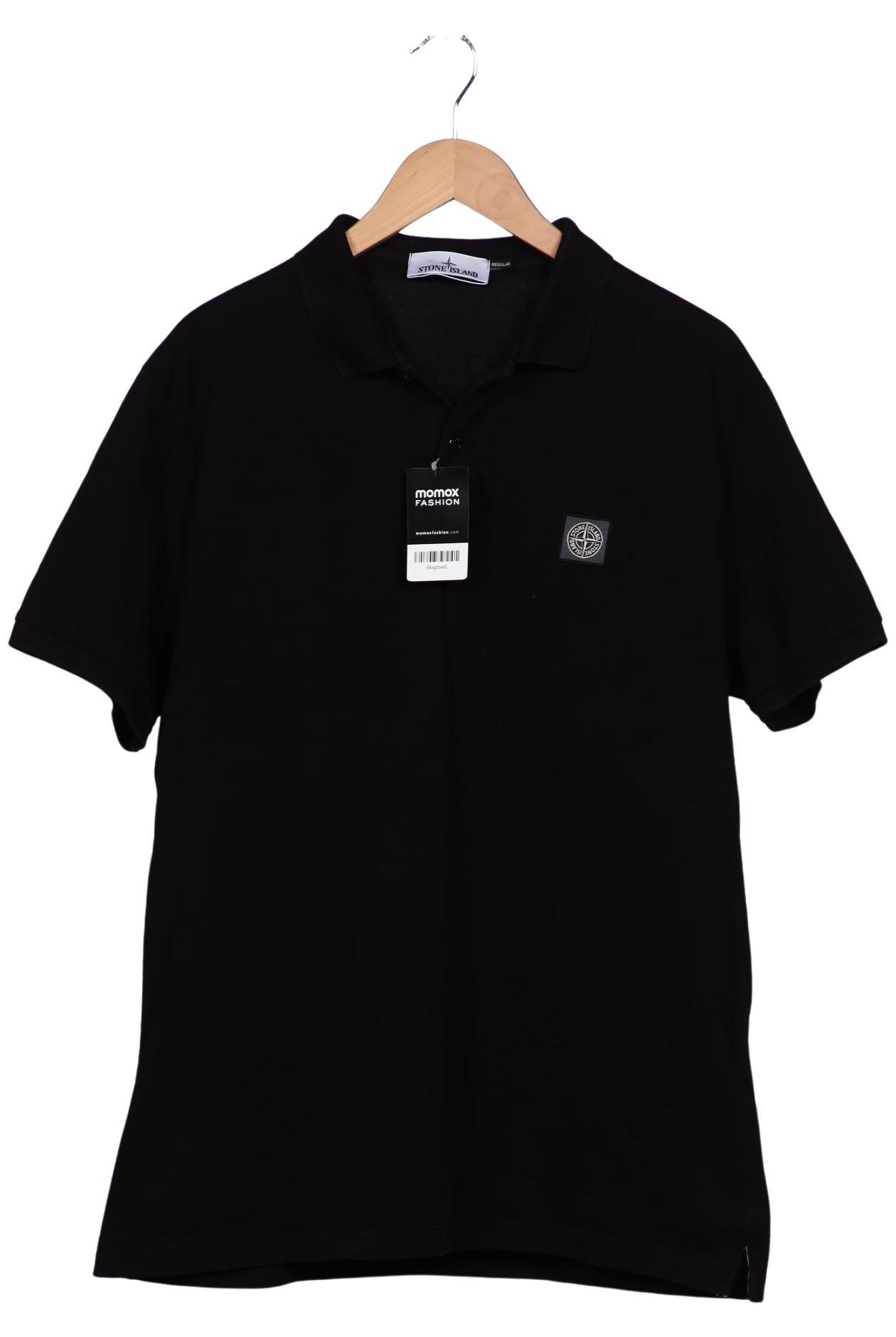 Stone Island Herren Poloshirt, schwarz, Gr. 56